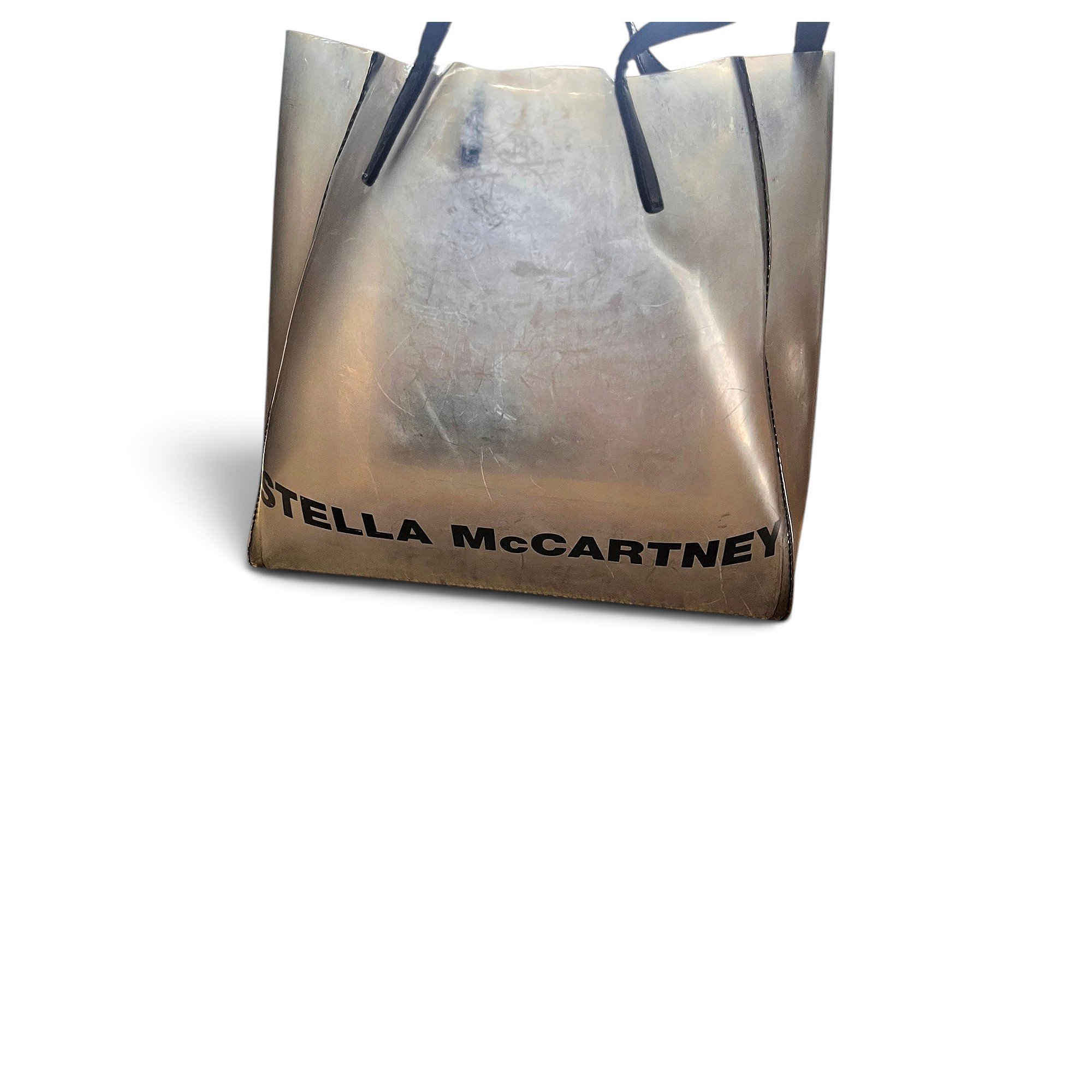Vinyl handbag