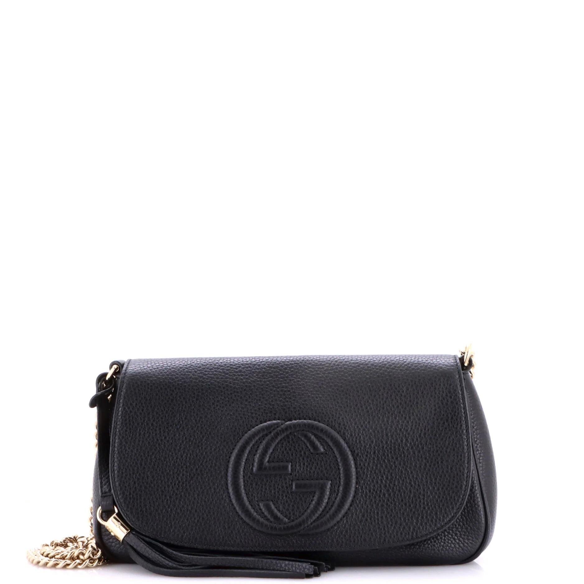 Leather crossbody bag
