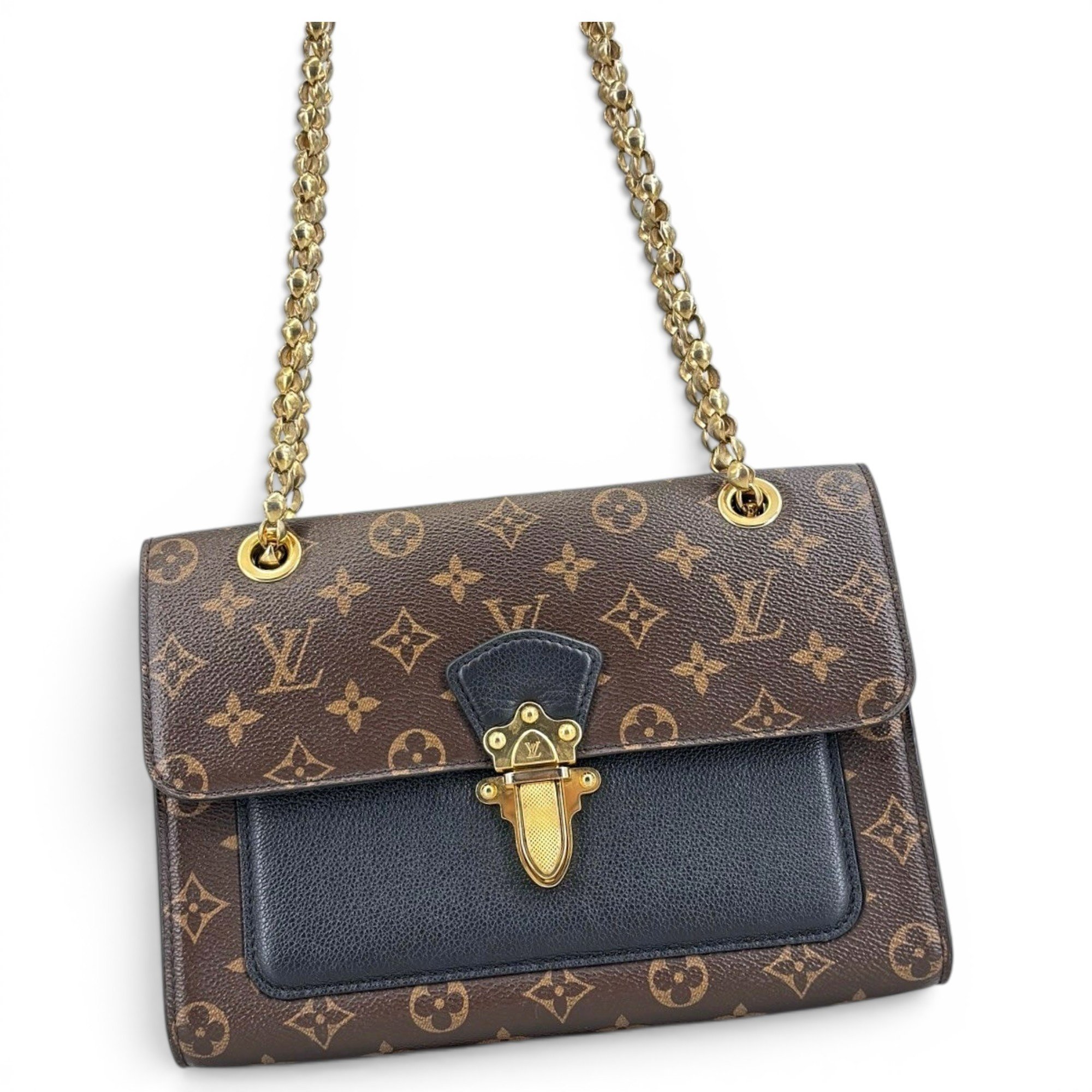 Victoire leather handbag