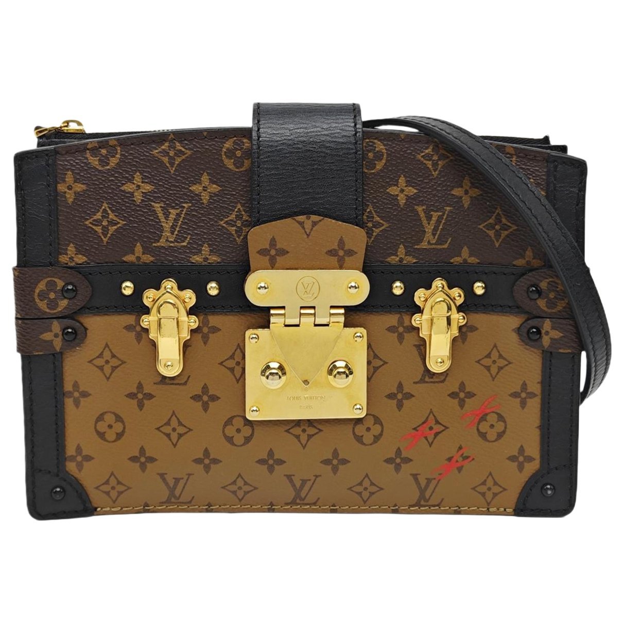 City Trunk leather handbag
