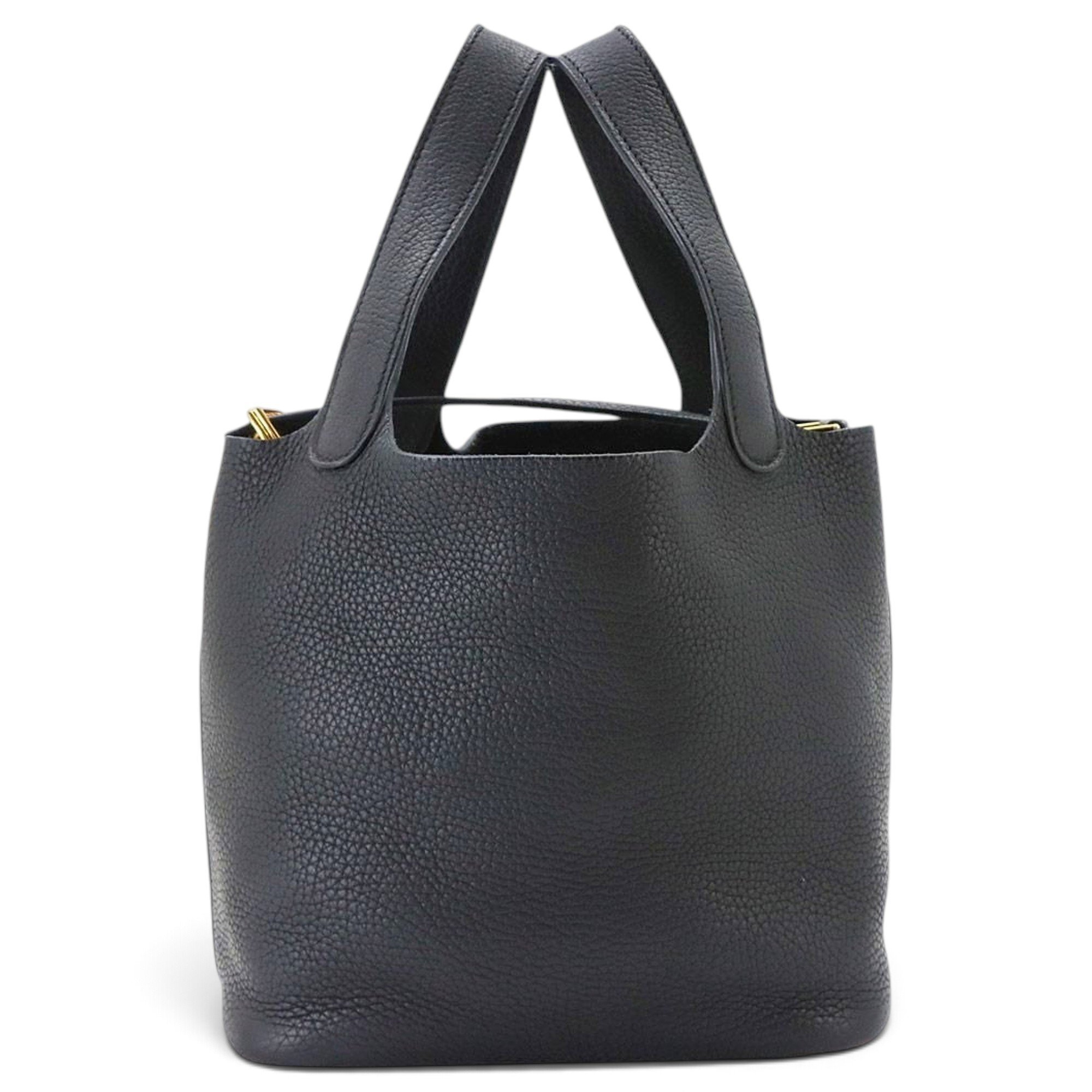 Picotin leather handbag