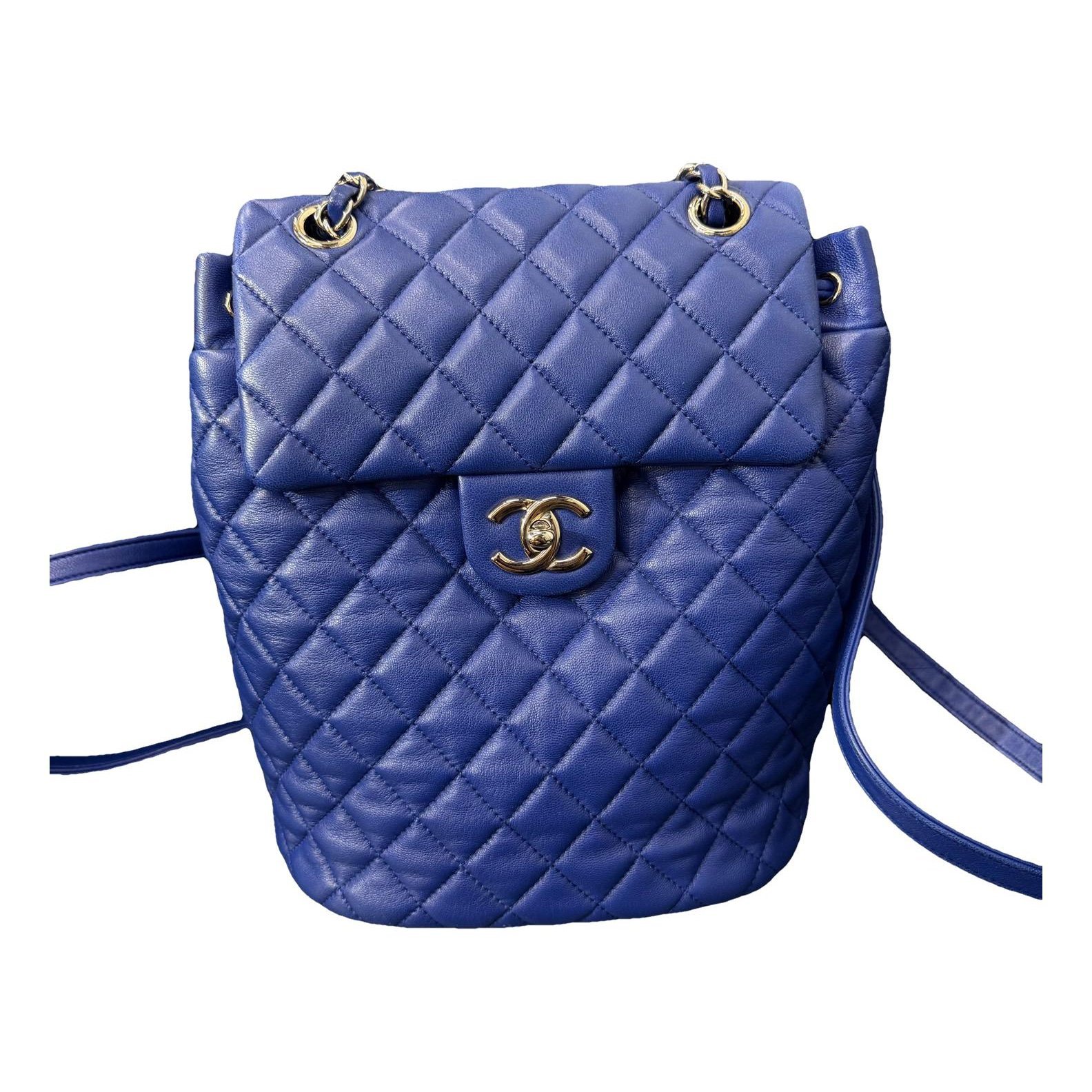 Leather backpack