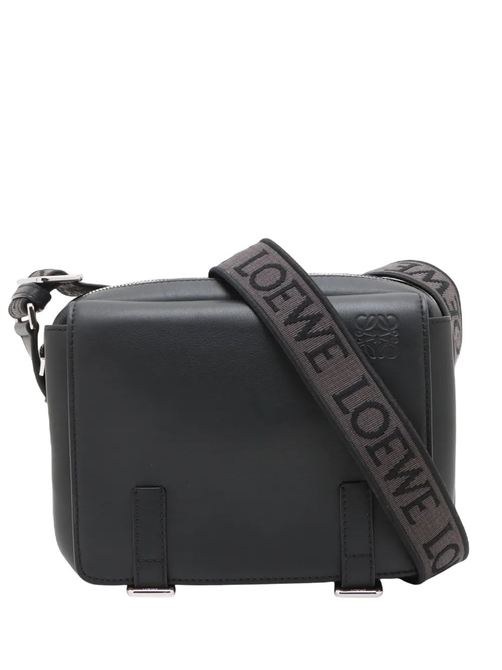 2020-2026 XS Supple Smooth Calfskin Military Messenger Bag crossbody bag