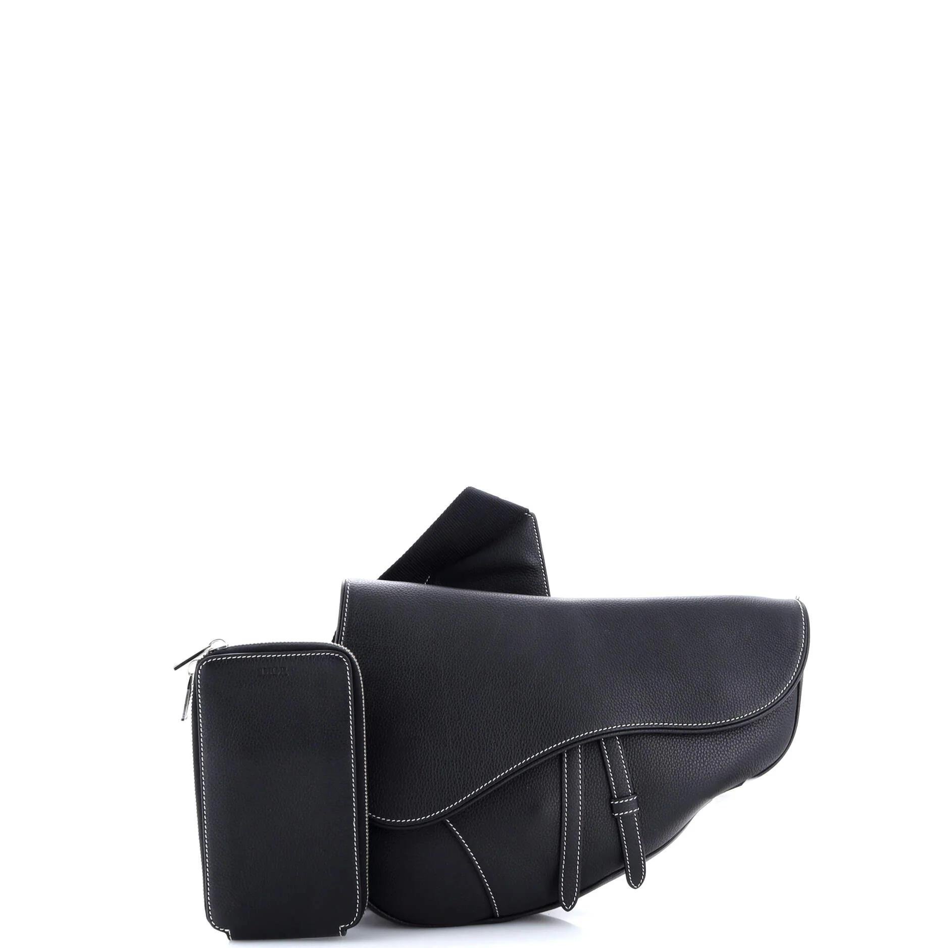 Leather crossbody bag