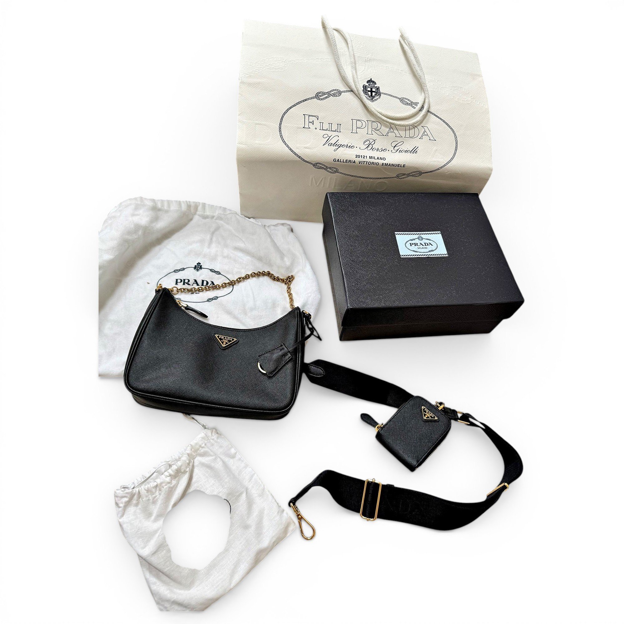 Re-Edition 2005 leather handbag
