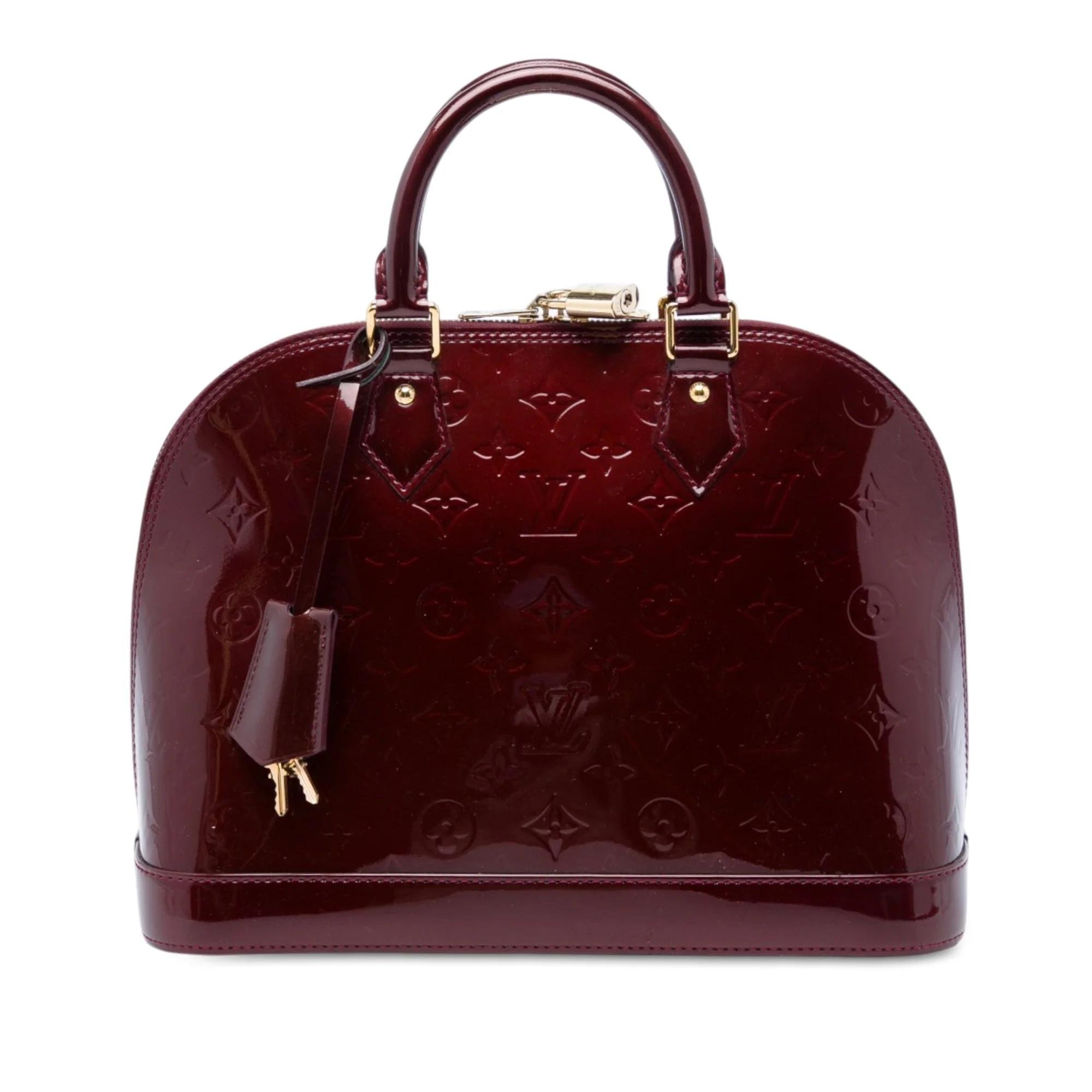 Alma leather handbag