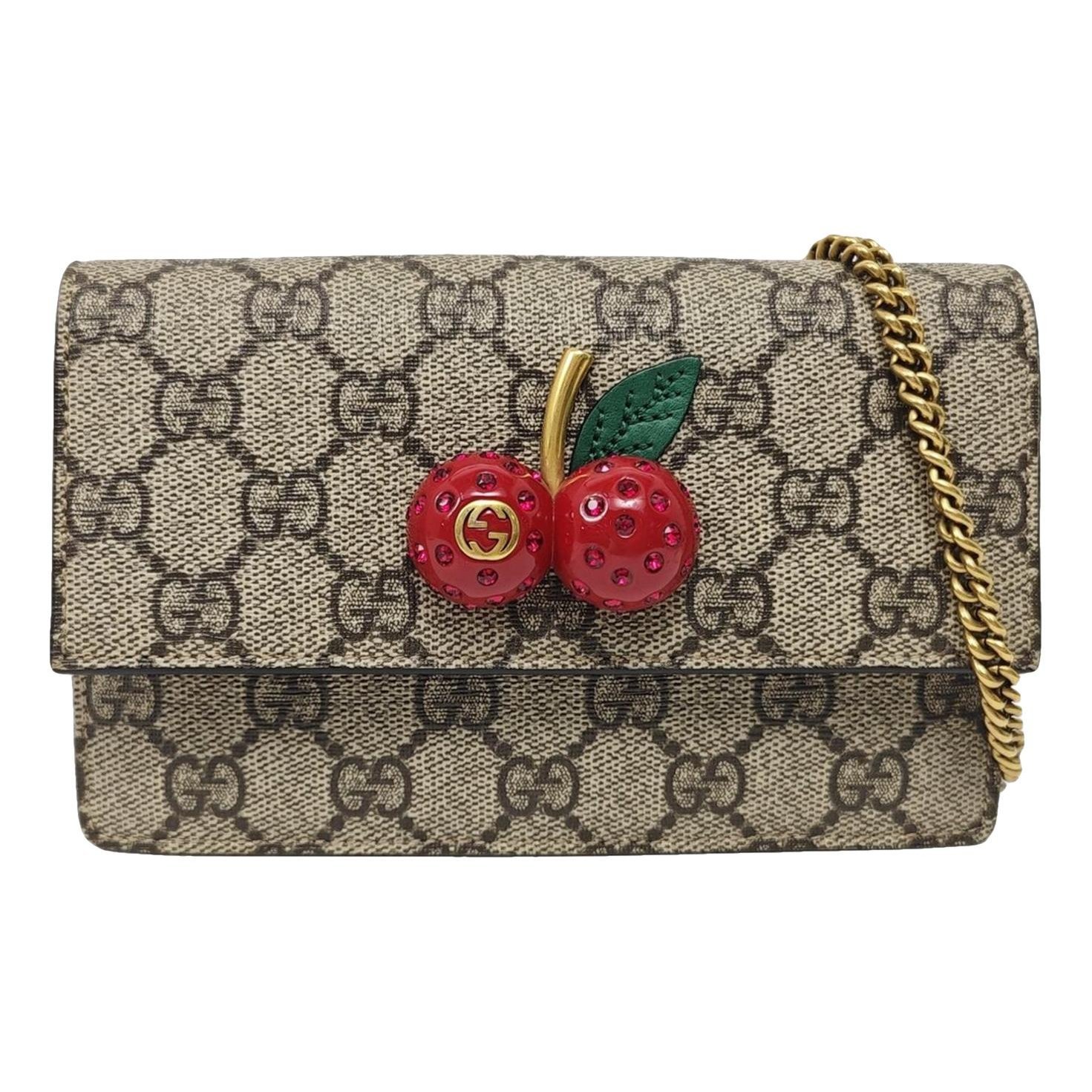 Ophidia GG Supreme leather handbag