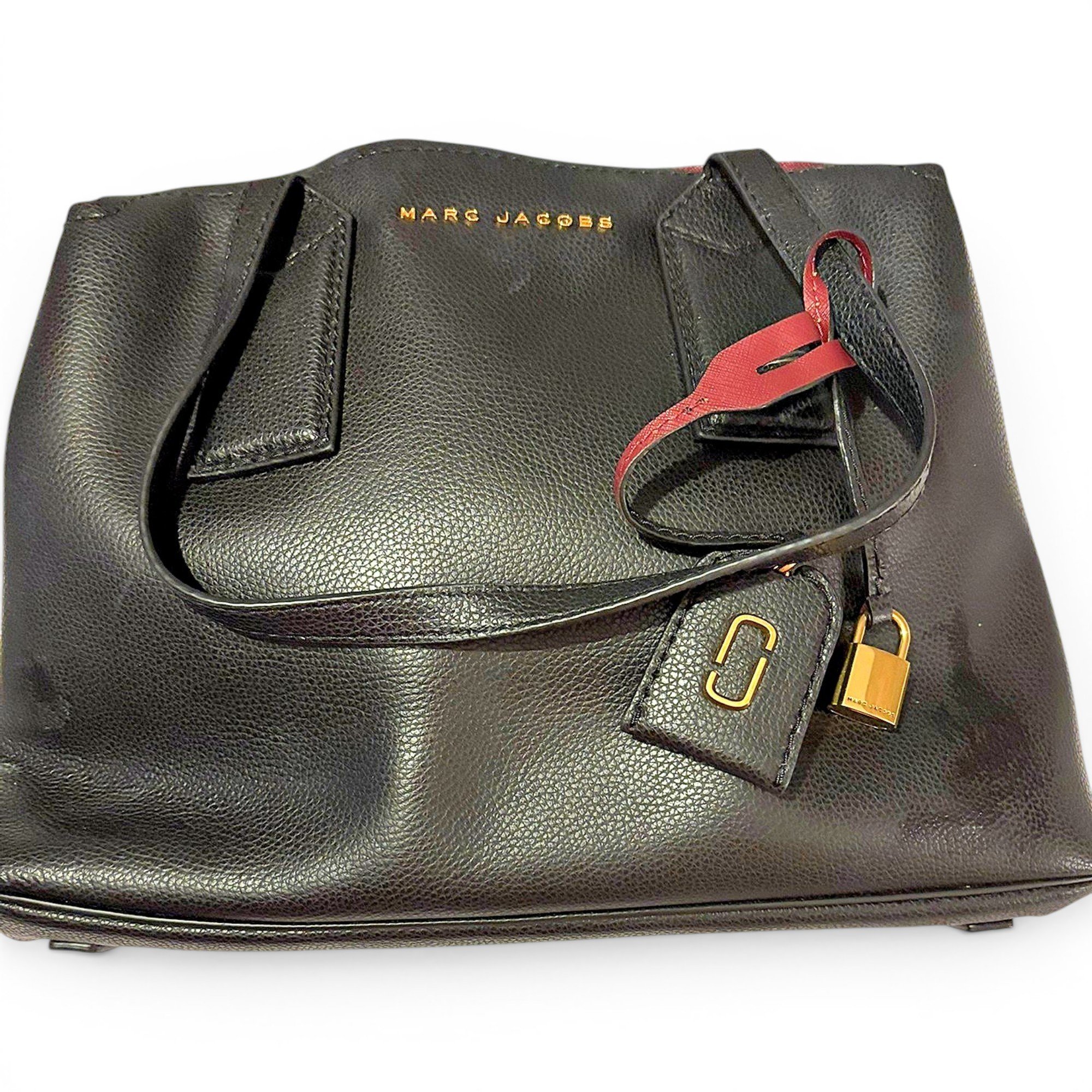 Leather tote