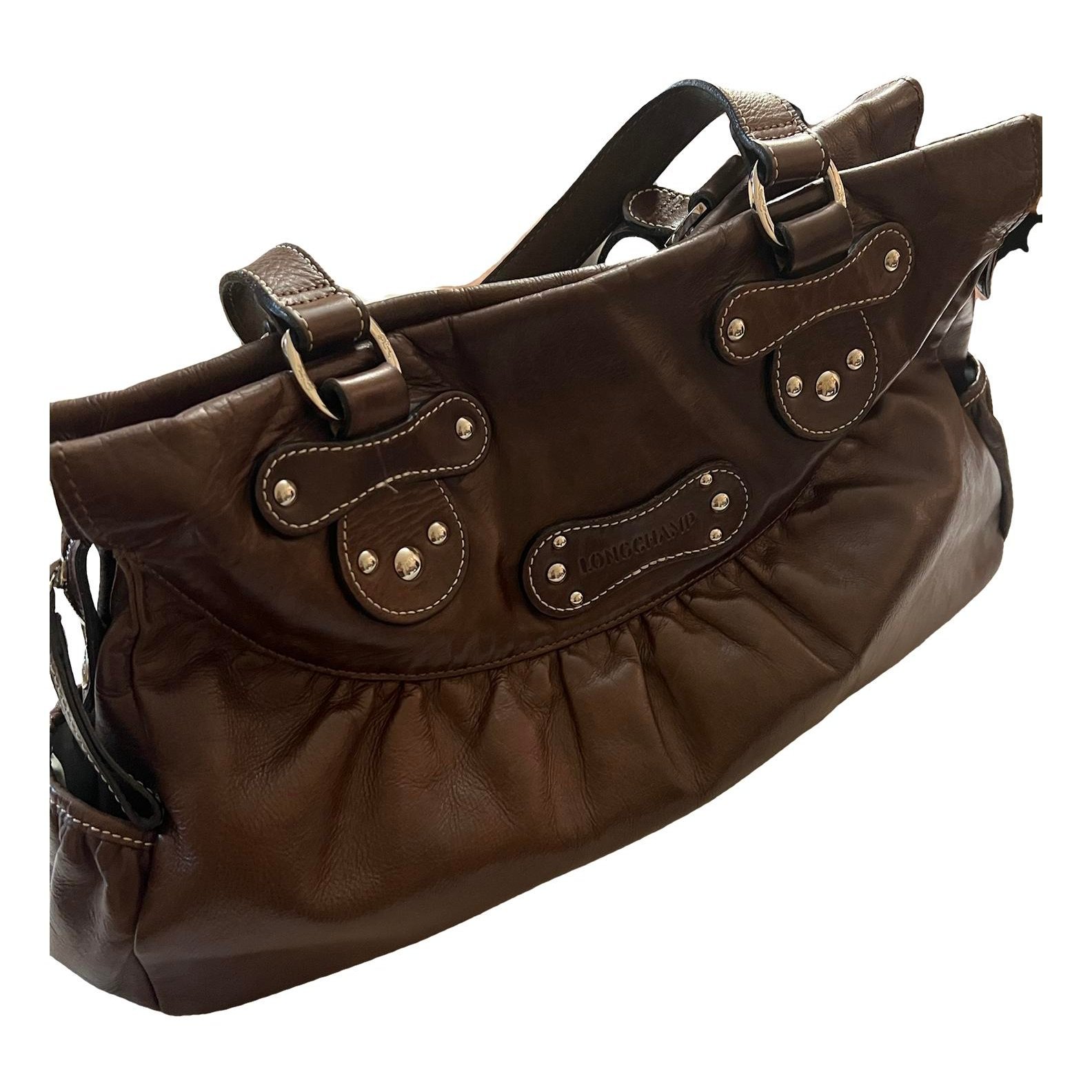 Idole leather handbag