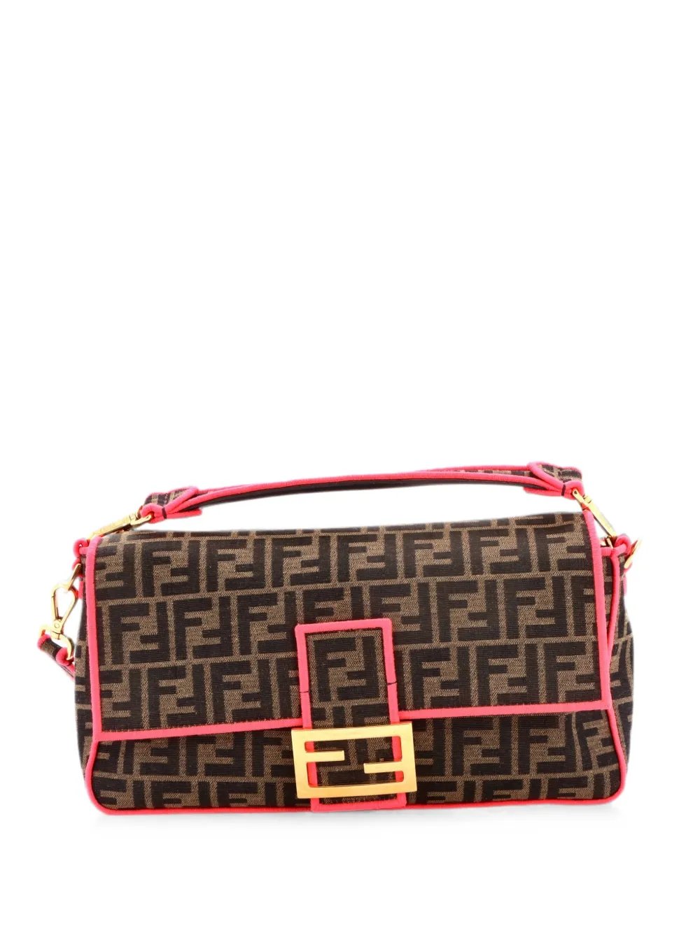 Baguette NM Bag Zucca Canvas Large shoulder bag