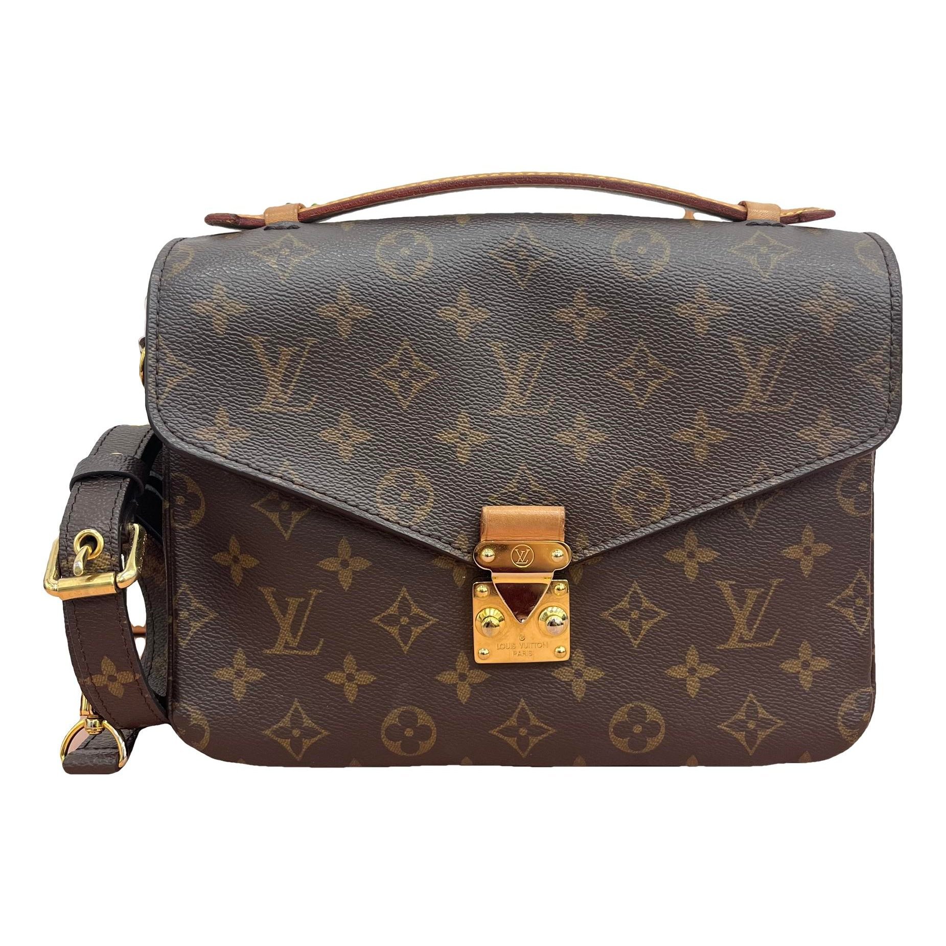 Metis leather handbag