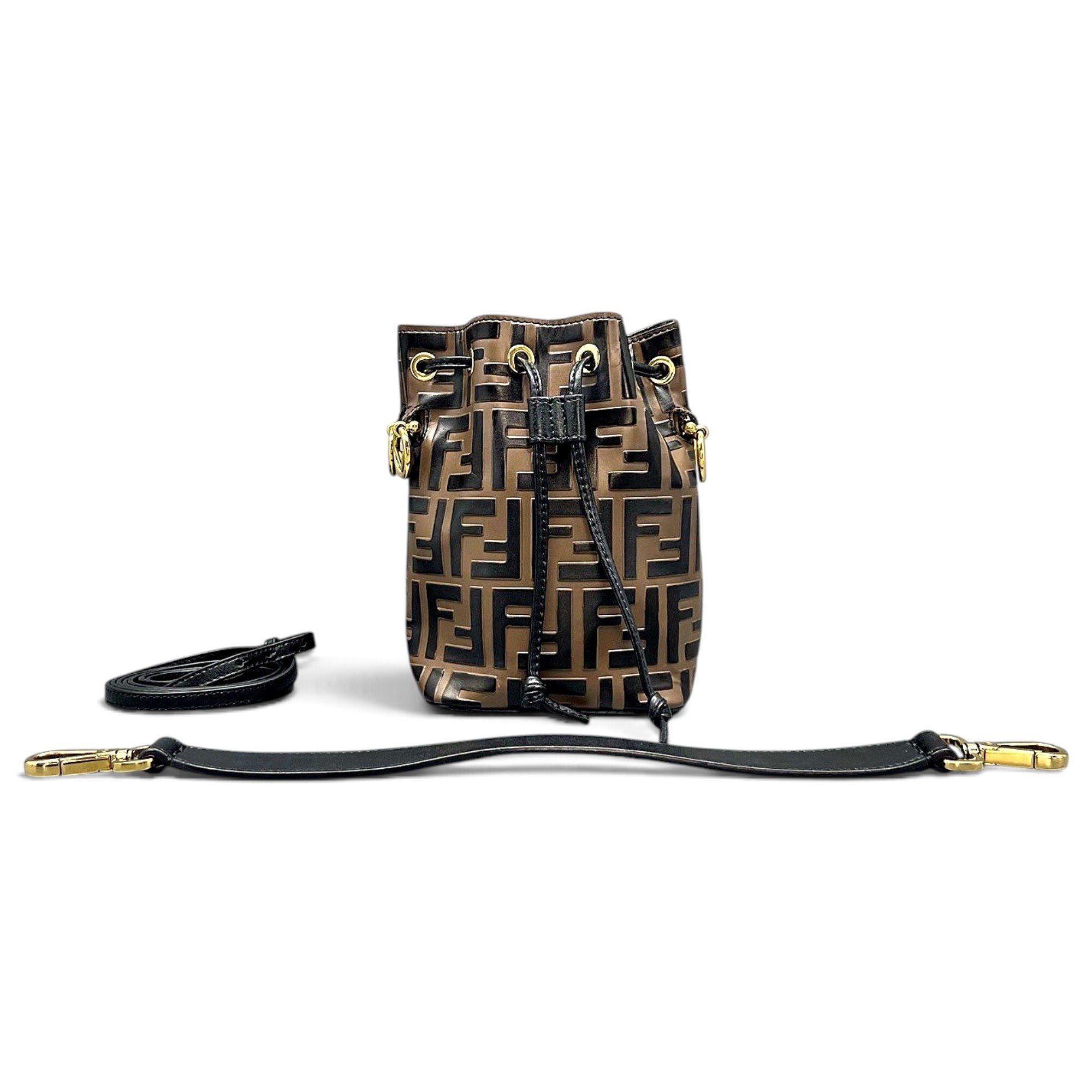 Mon Trésor leather handbag