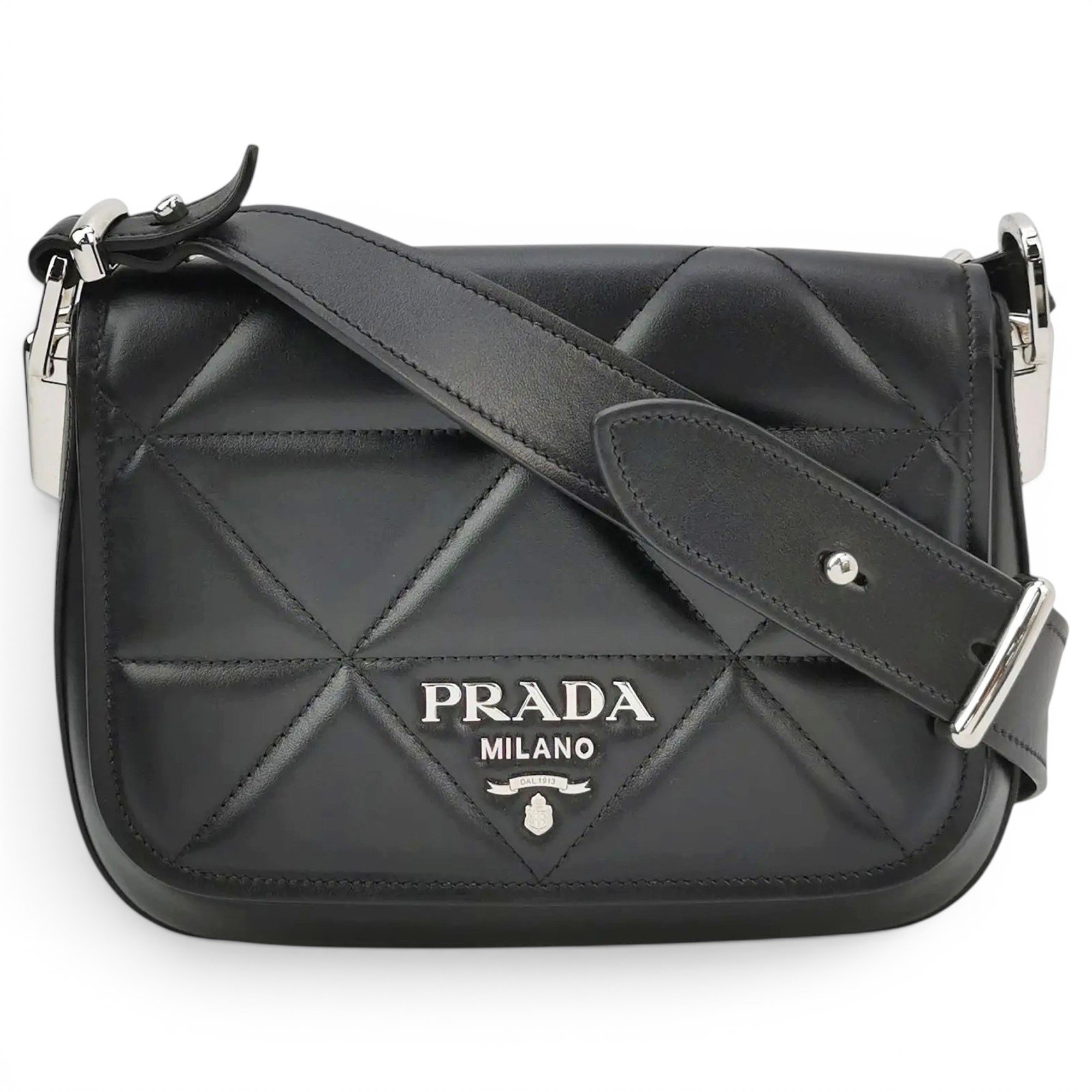 Spectrum leather crossbody bag