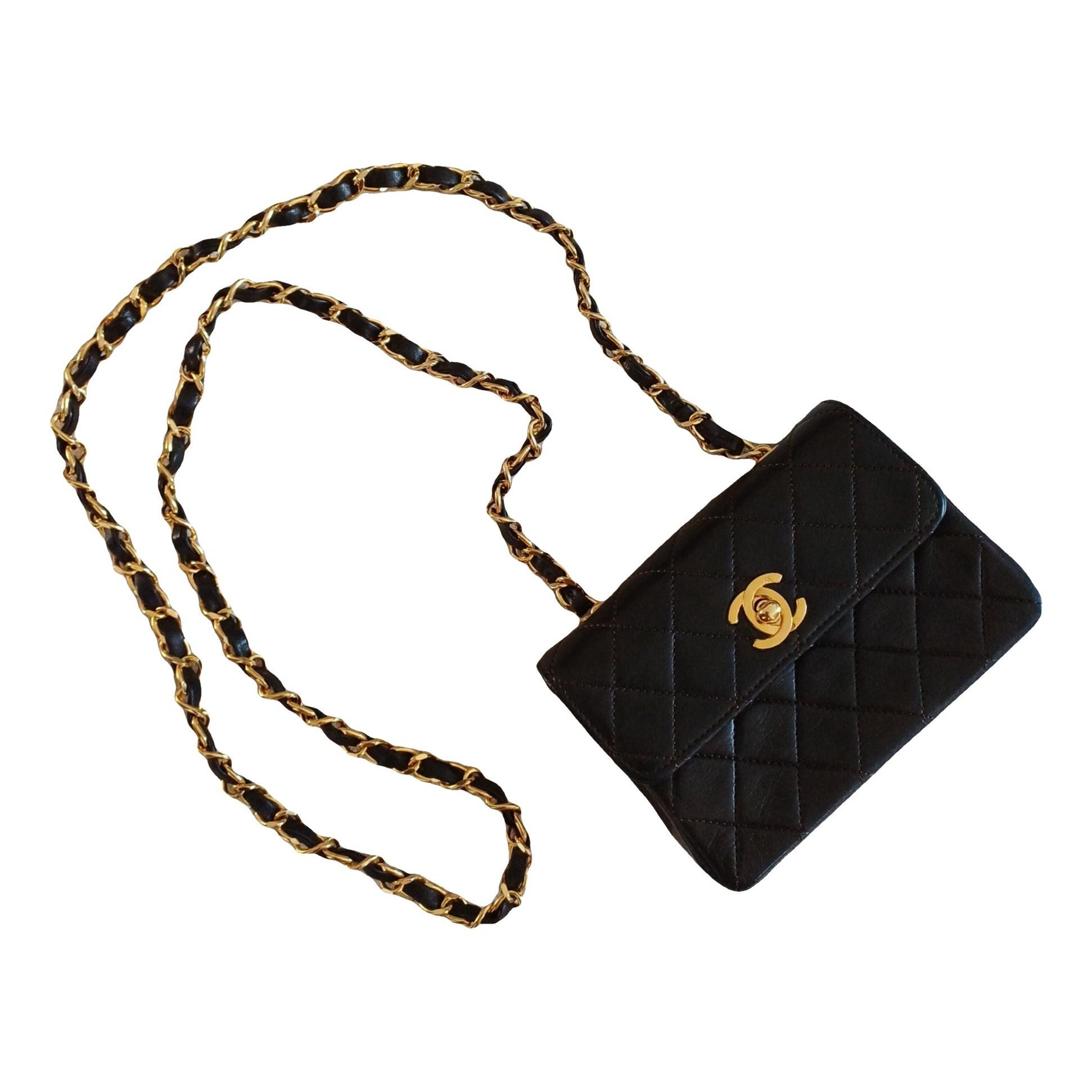 Leather mini bag