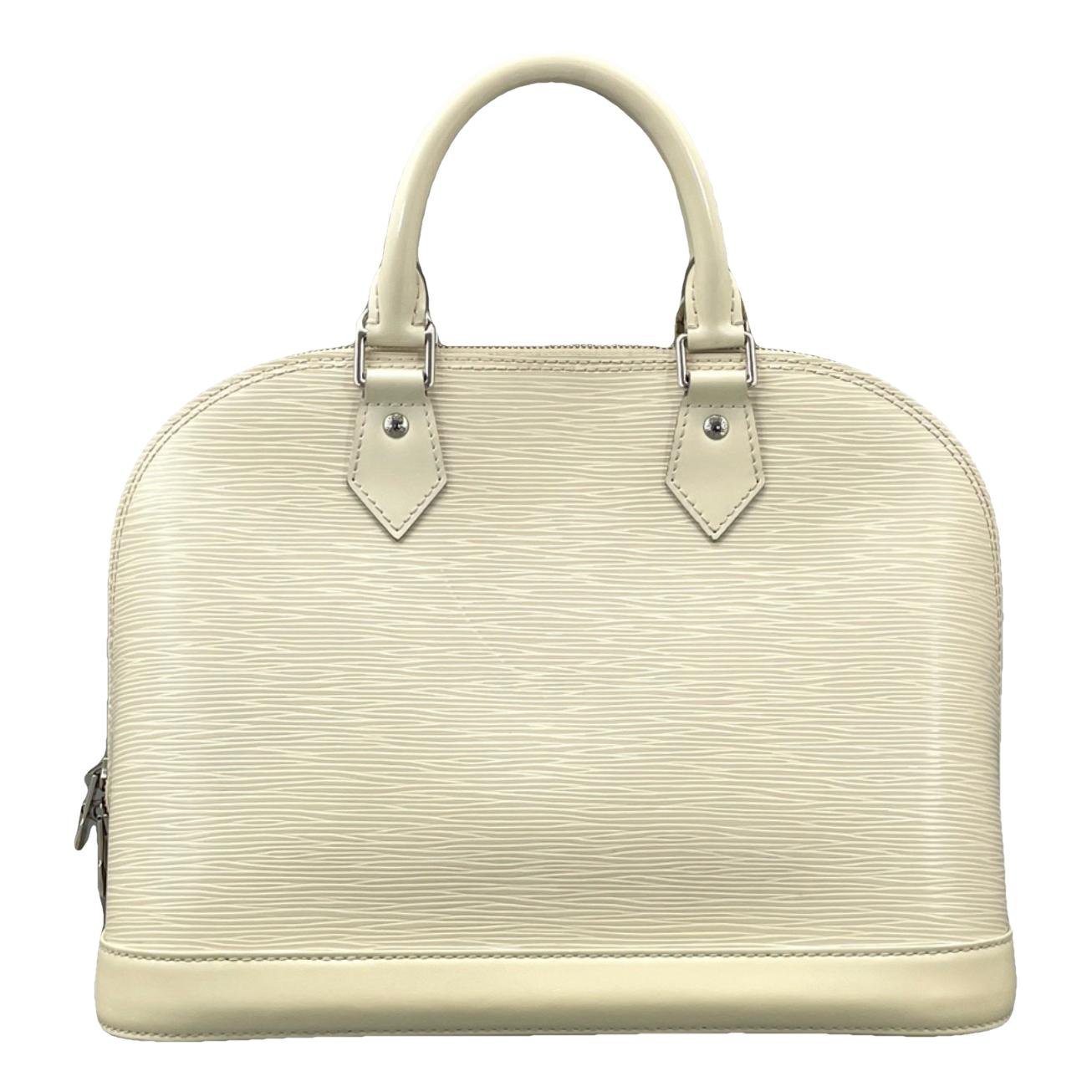 Alma leather handbag