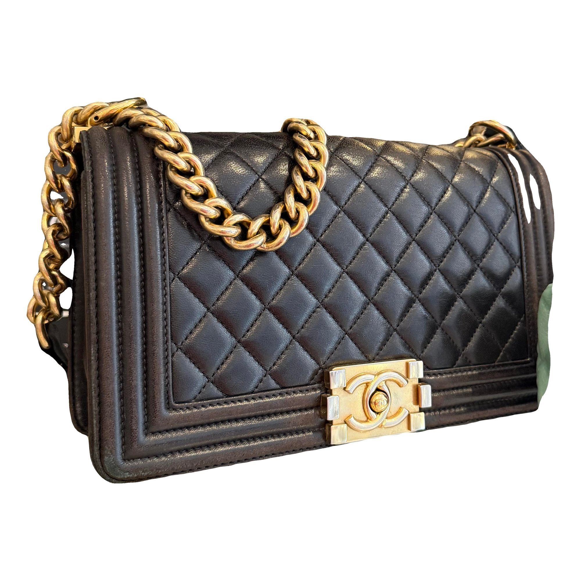 Boy leather handbag