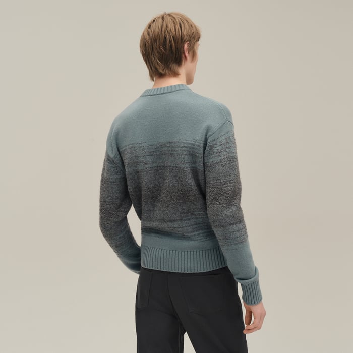 Eucalyptus "Bouclette Ombree" Crewneck Sweater