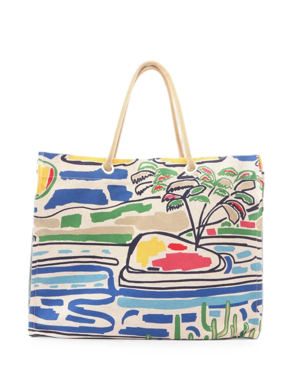 2022 Toile Farniente Beach tote bag