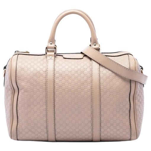 Boston leather satchel