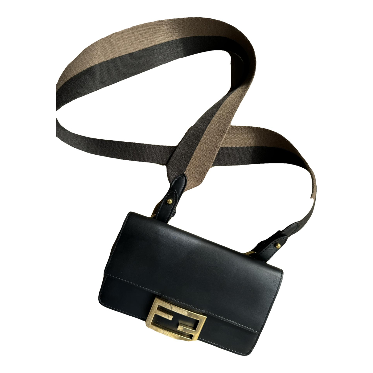 Baguette leather handbag