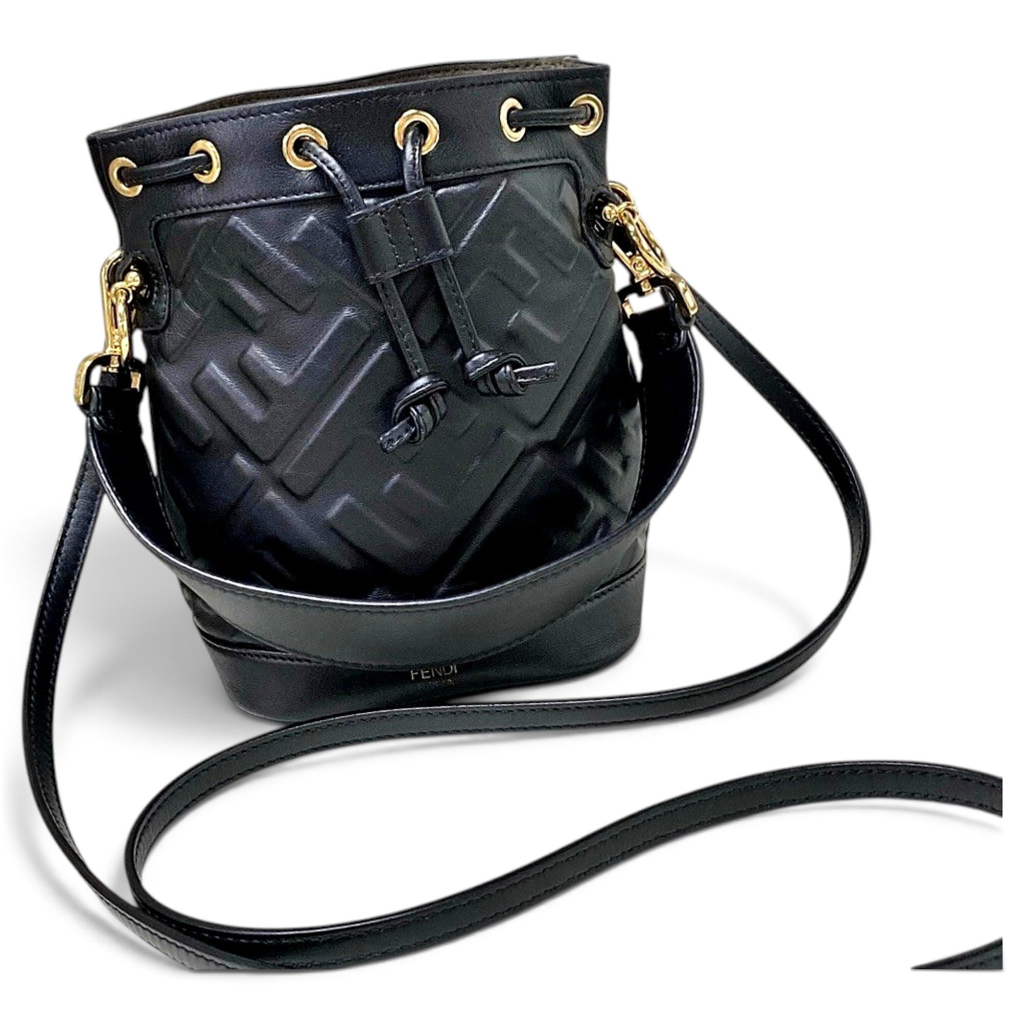 Mon Trésor leather handbag