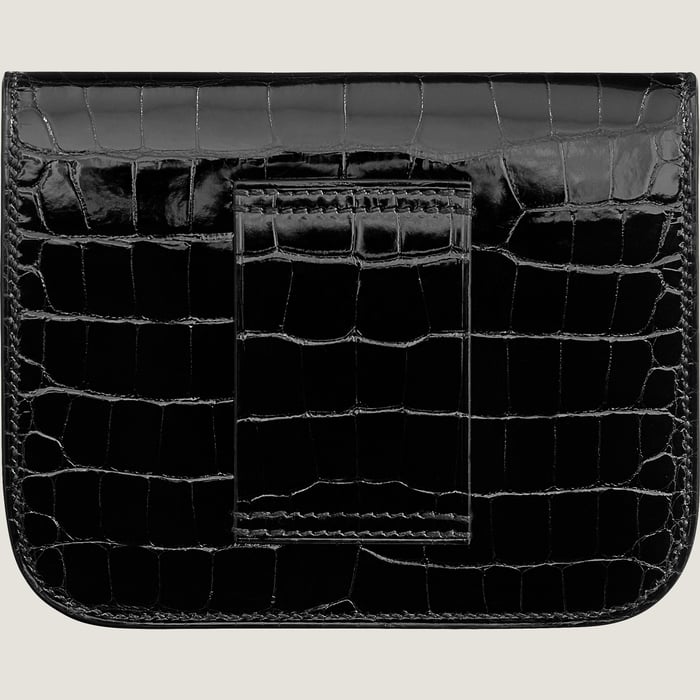 Noir Constance Slim Wallet