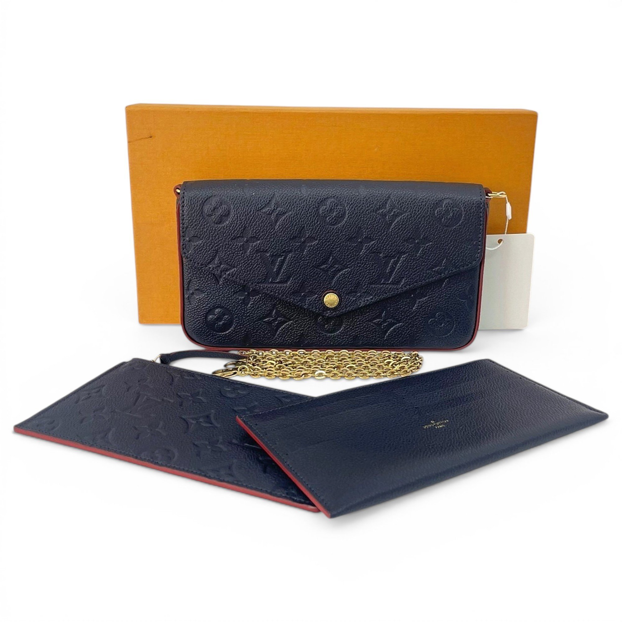 Félicie leather crossbody bag