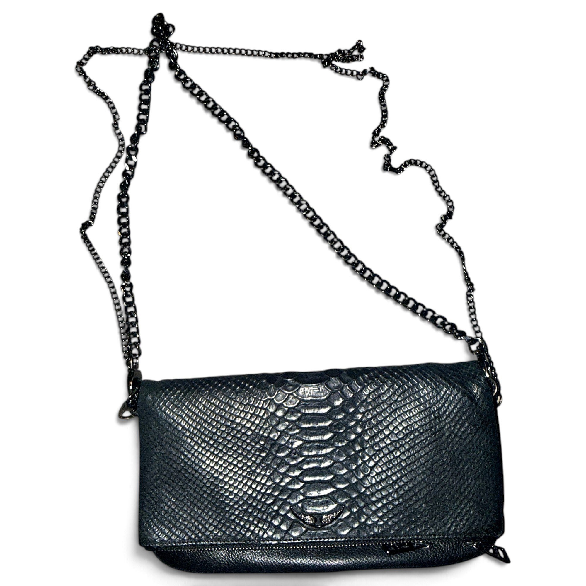 Rock leather handbag
