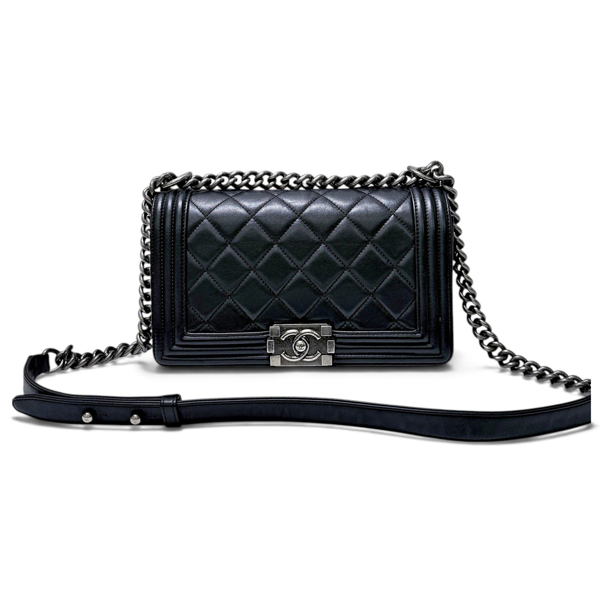 Boy leather handbag
