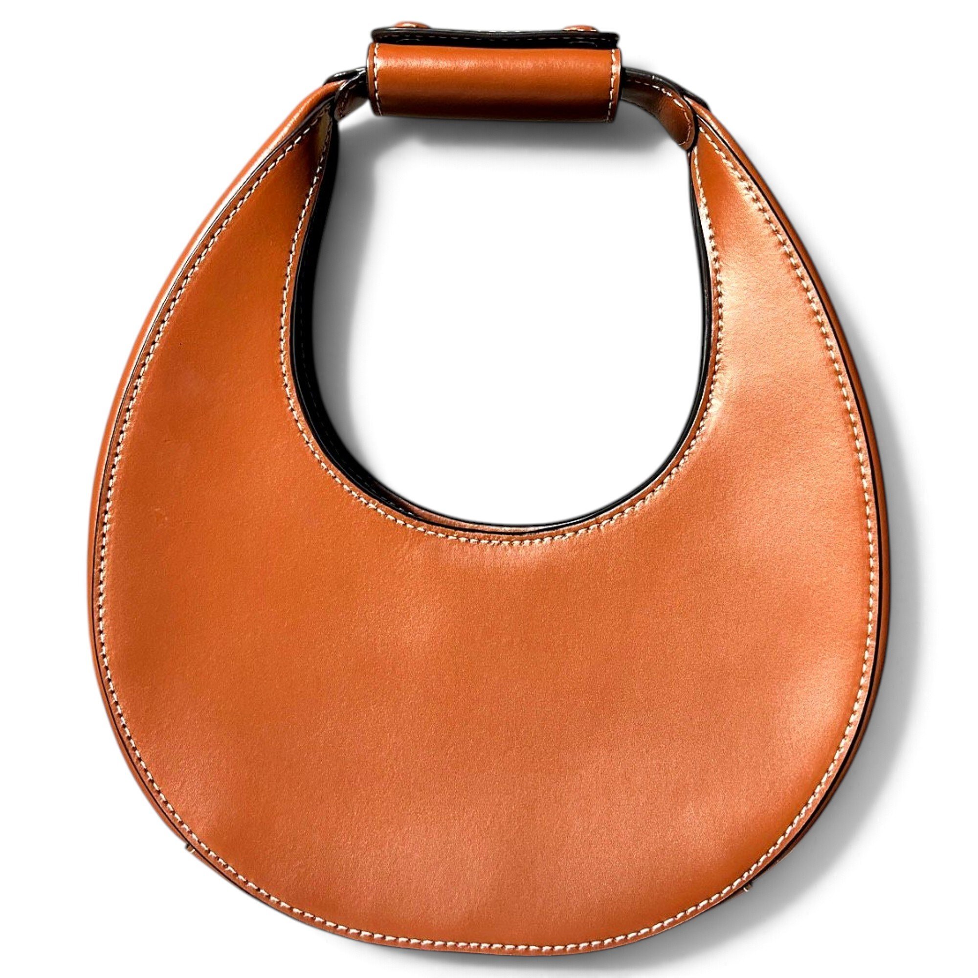 Moon leather handbag