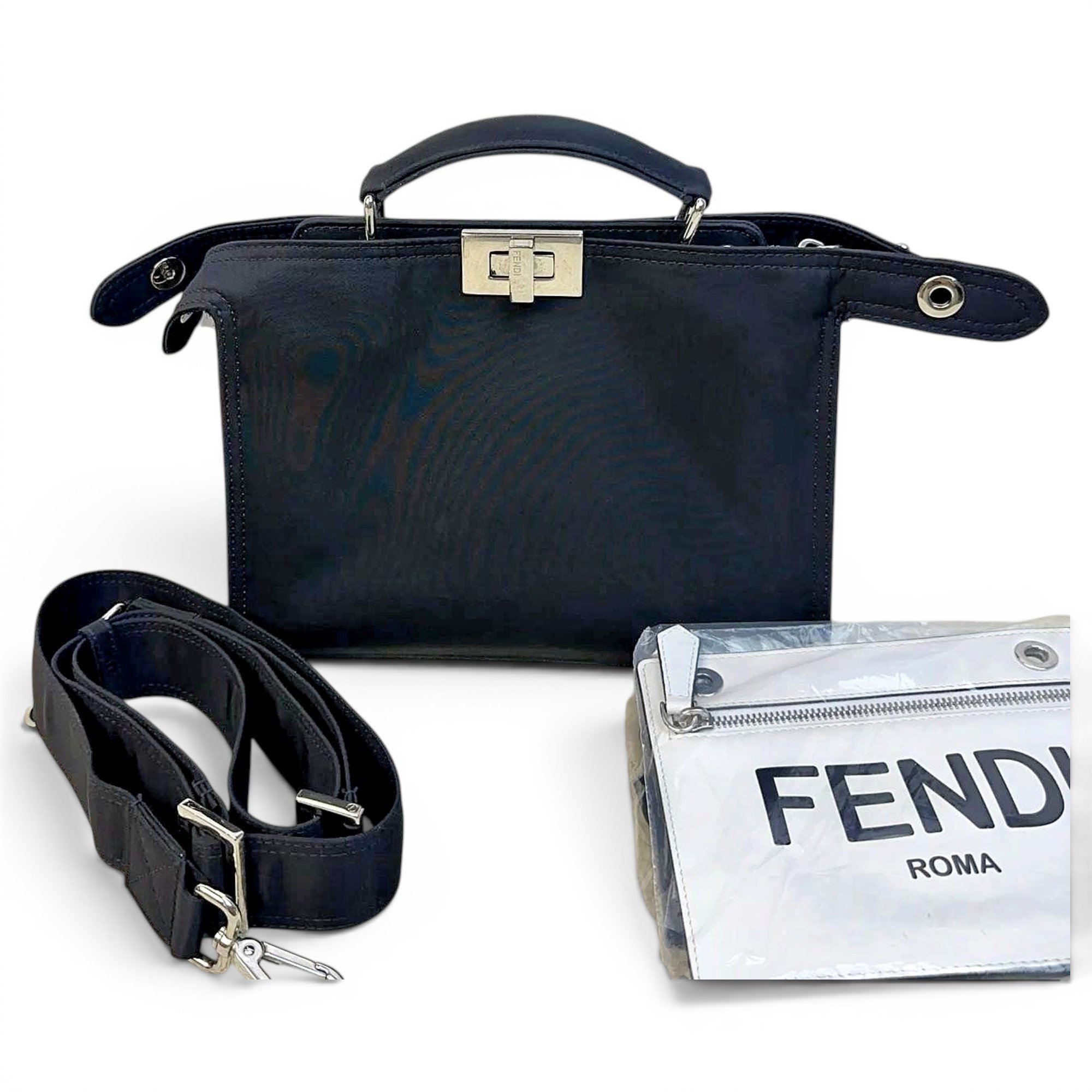 Peekaboo cloth tote