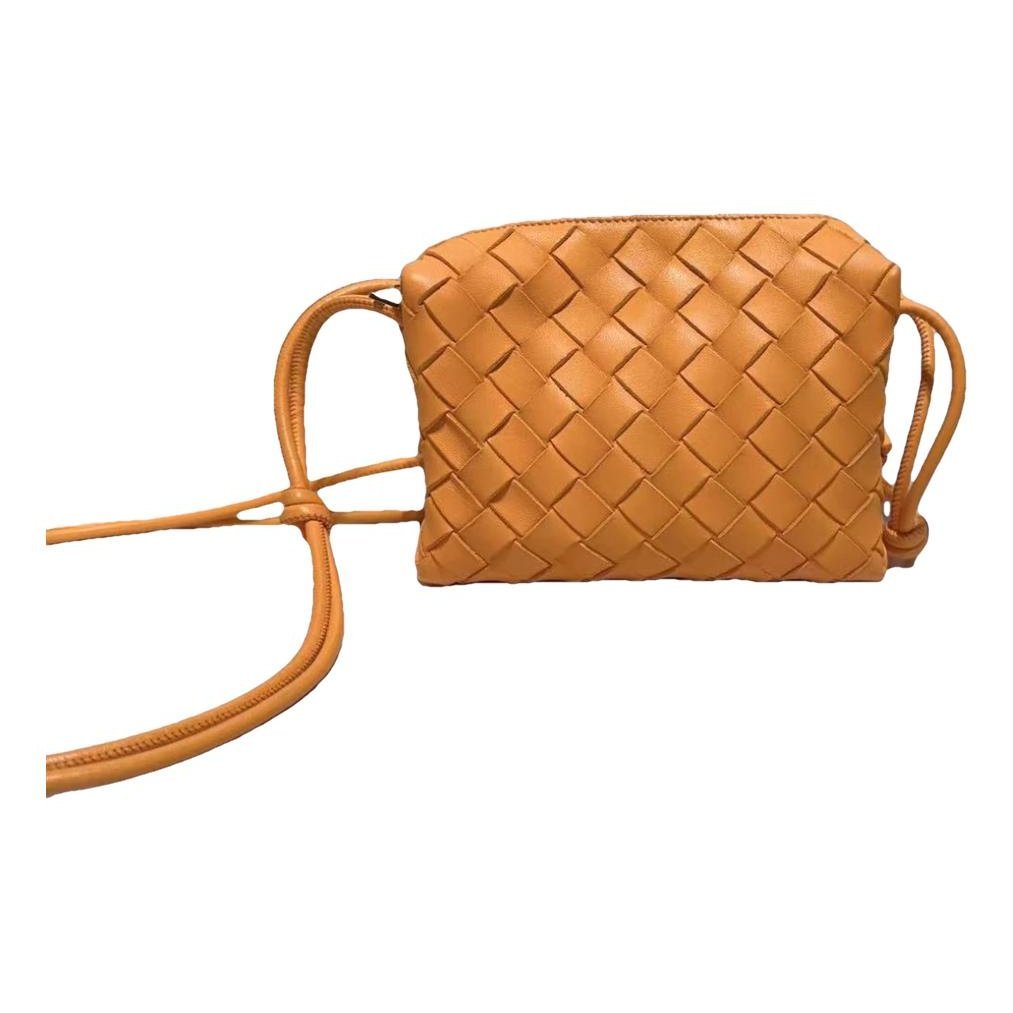 Loop leather crossbody bag
