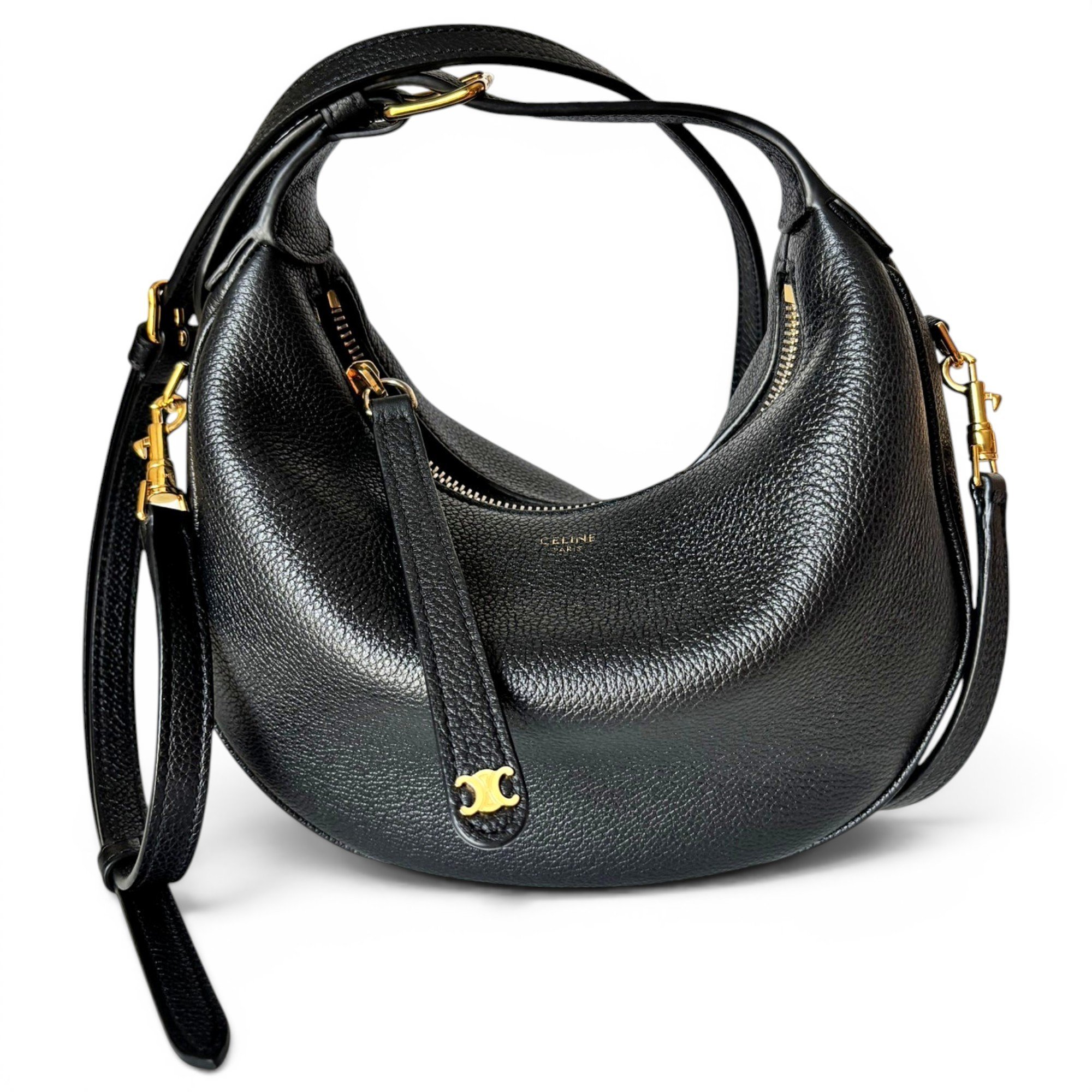 Leather crossbody bag