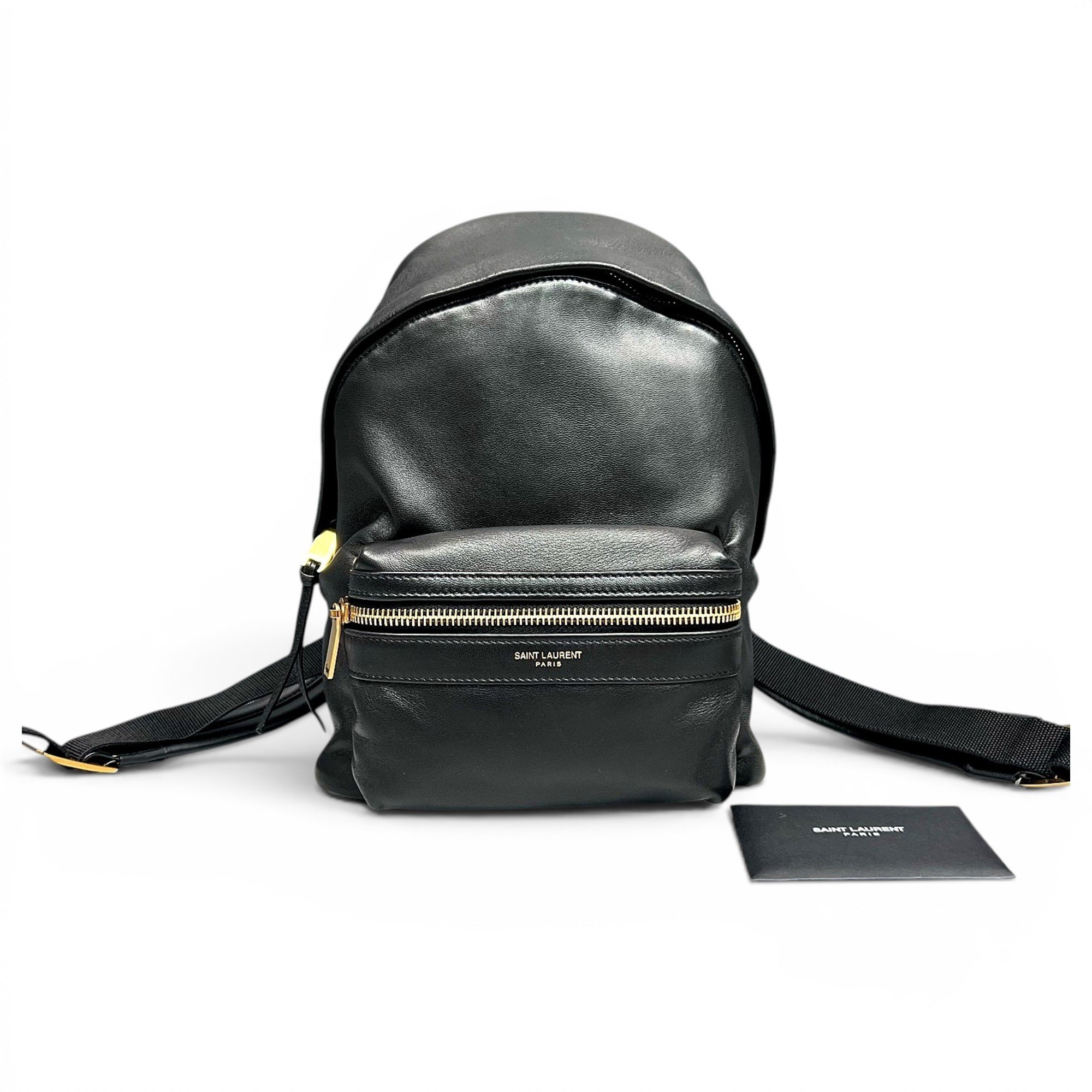 Saint Laurent Leather backpack
