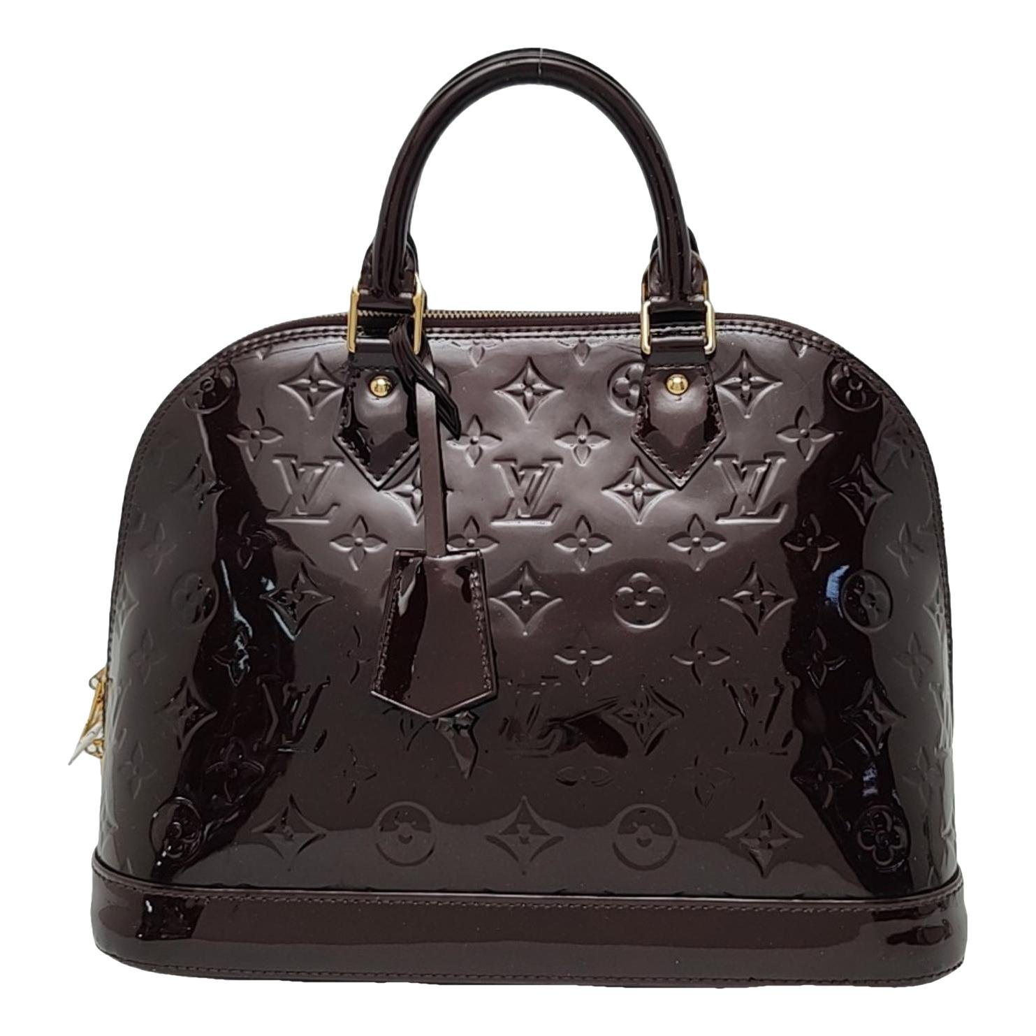 Alma patent leather handbag