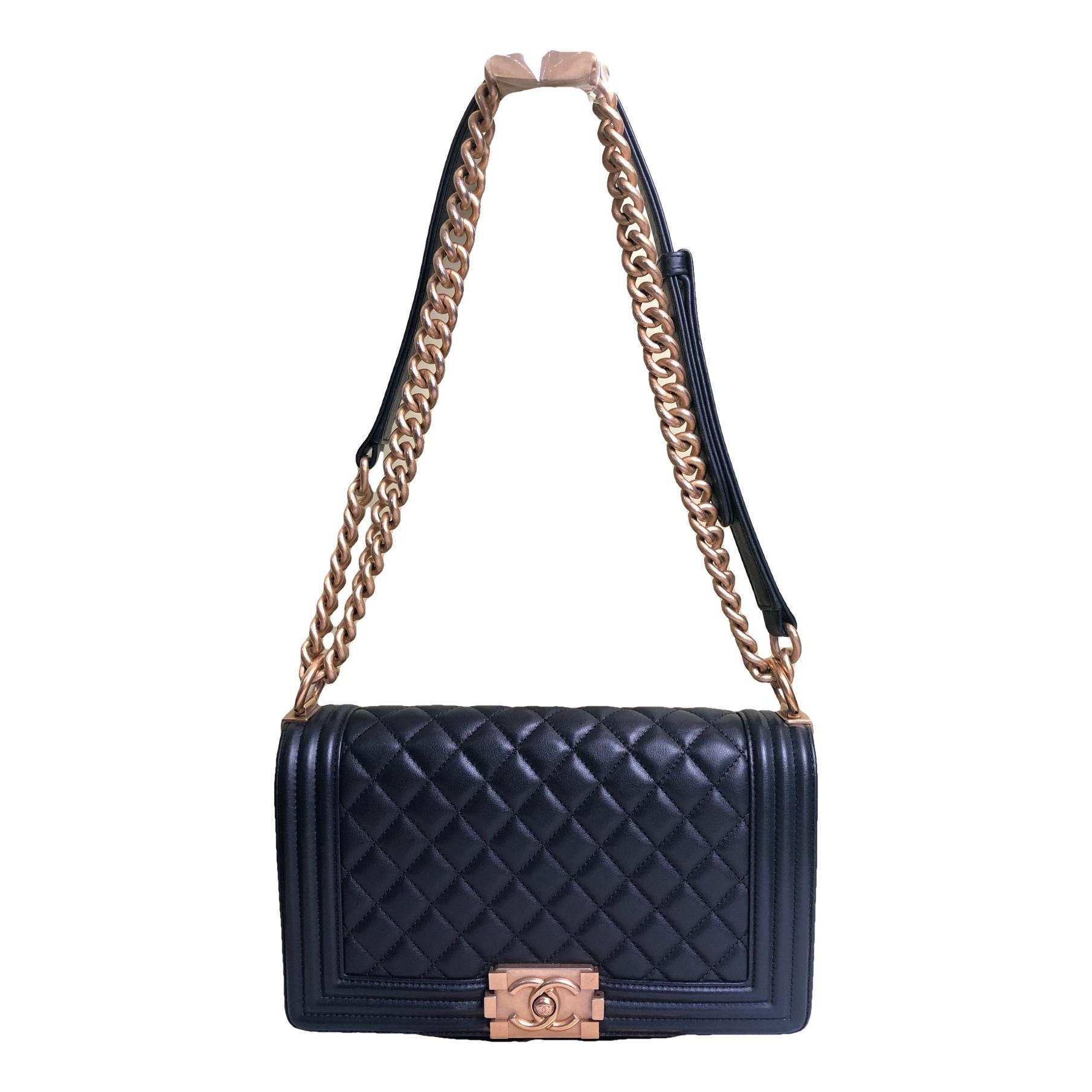 Boy leather crossbody bag