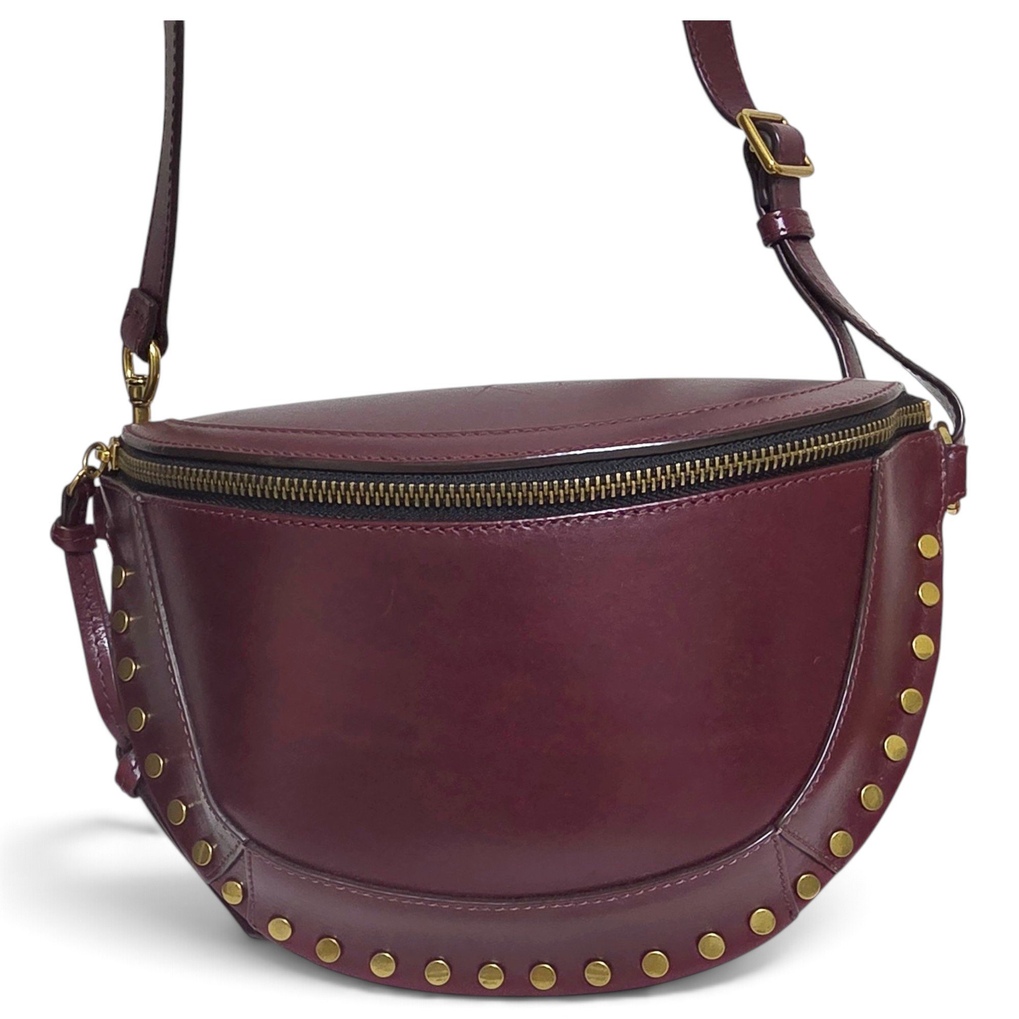 Oskan Moon leather crossbody bag