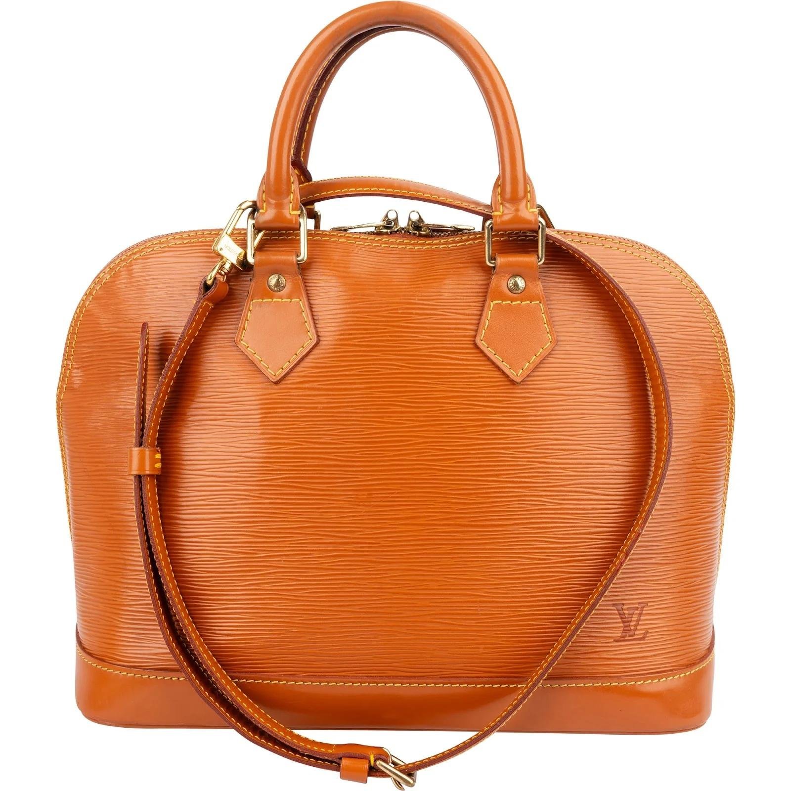 Alma leather handbag
