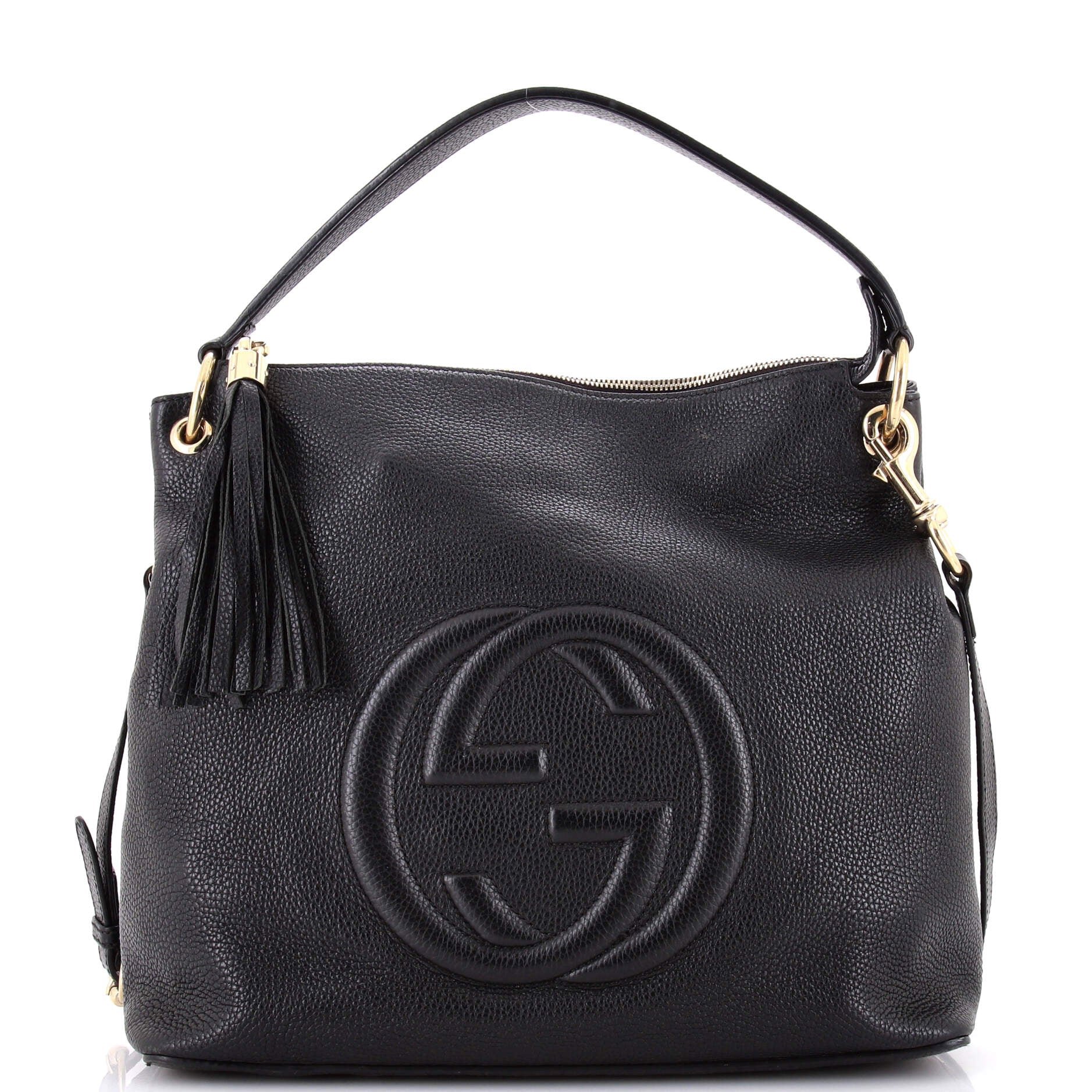 Gucci Soho Convertible Hobo Leather Large