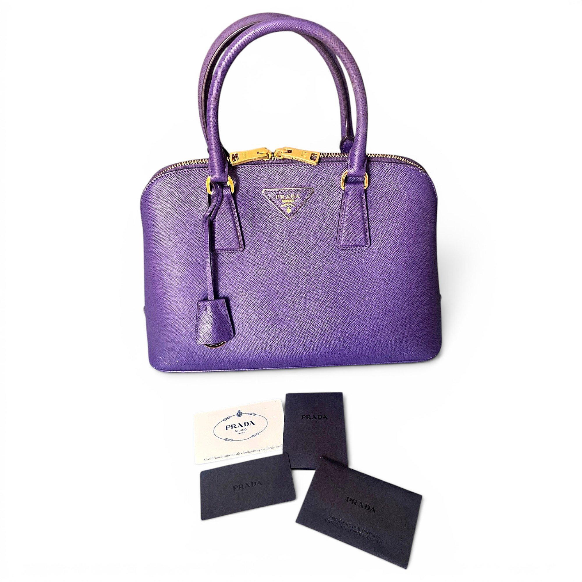 Leather handbag