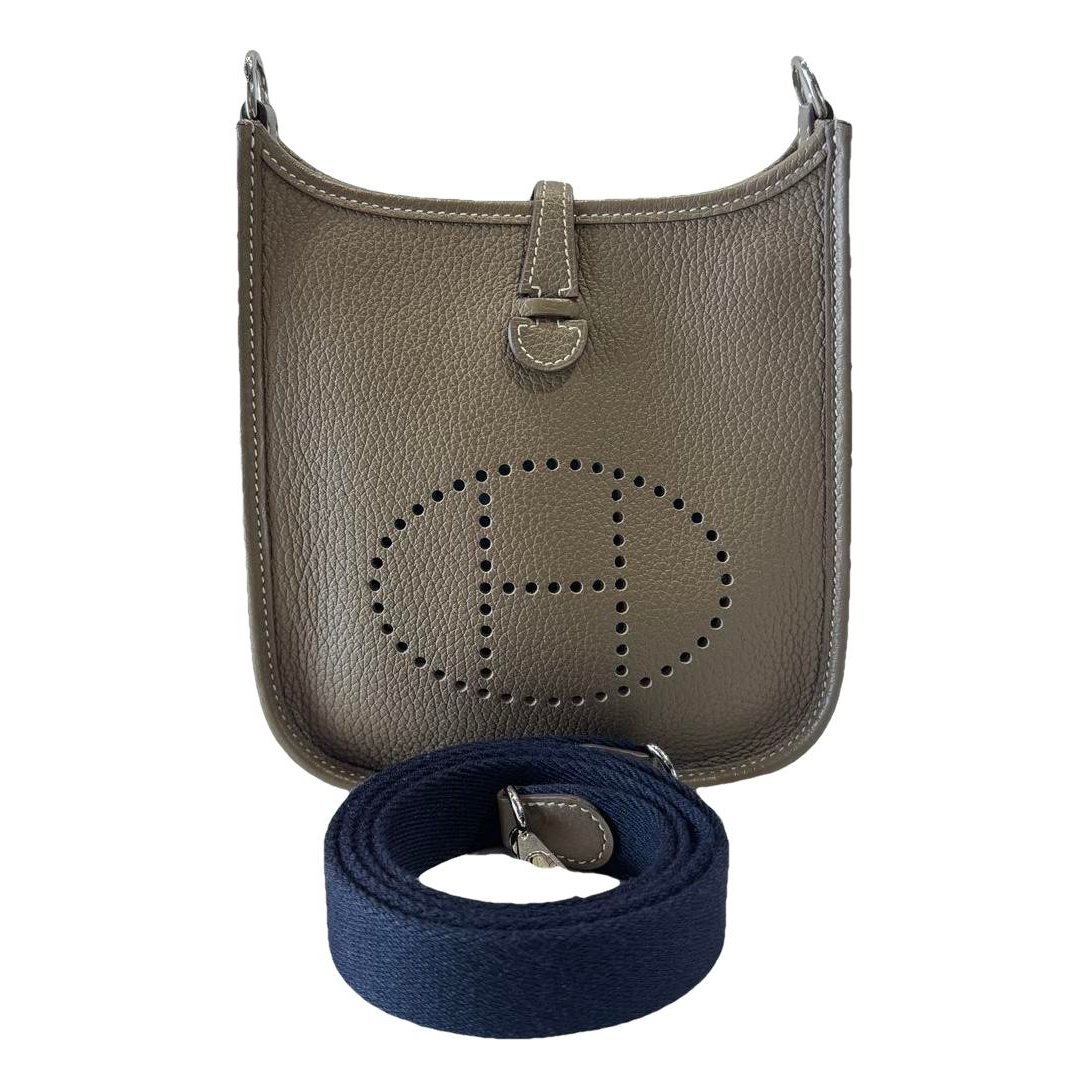 Mini Evelyne leather handbag