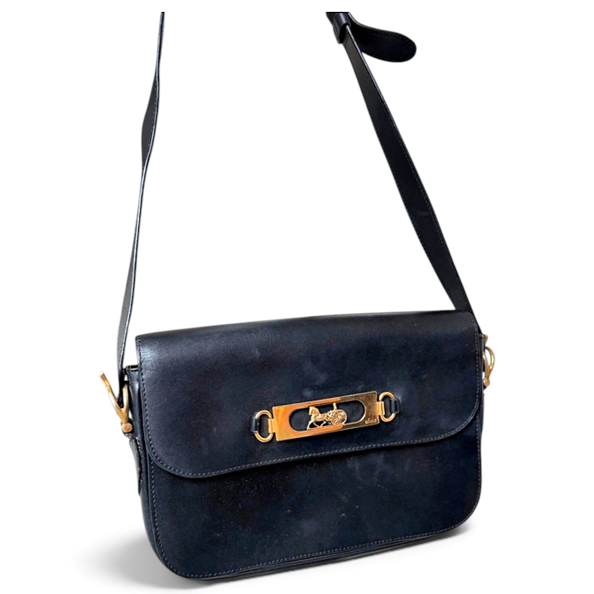 Classic leather handbag