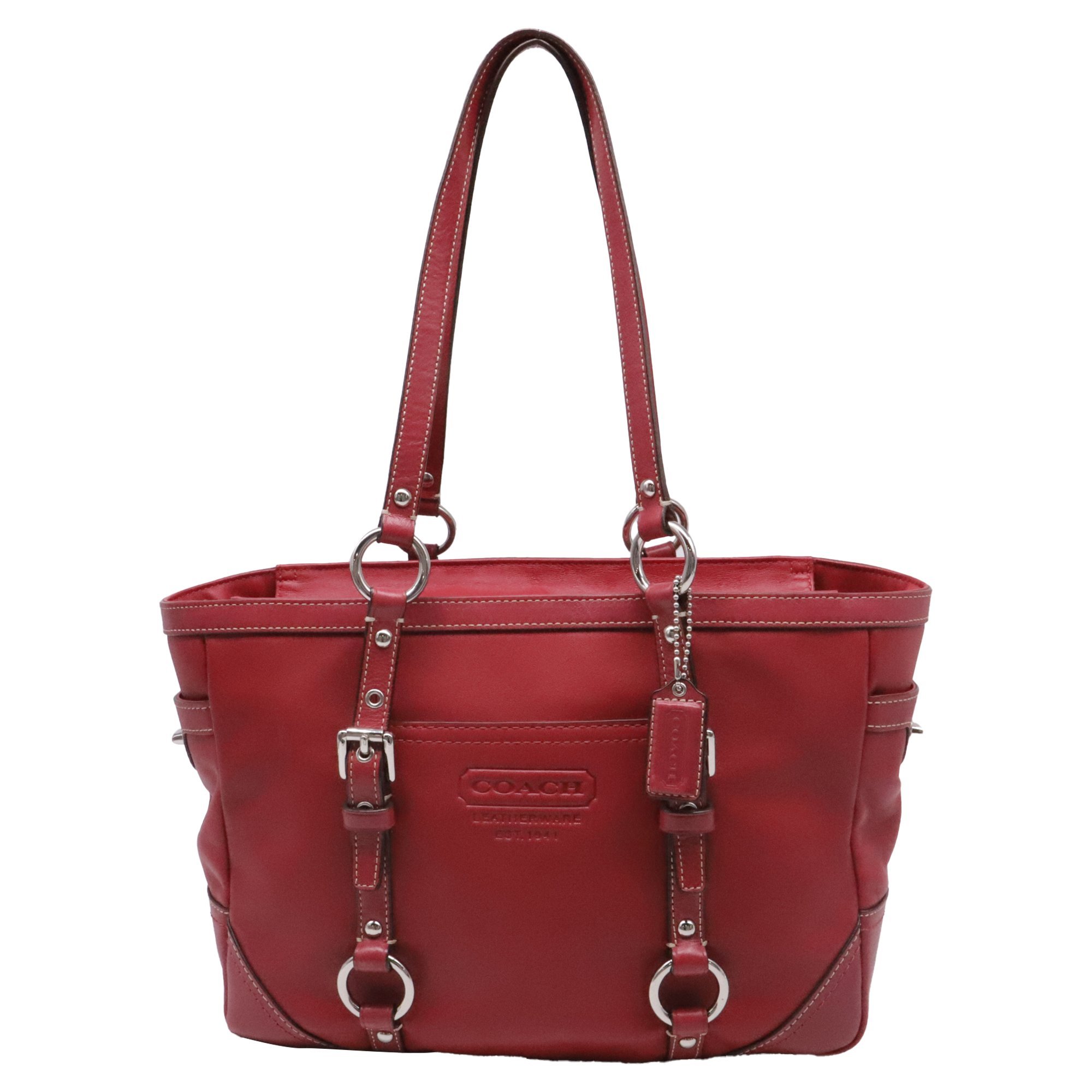 Leather tote
