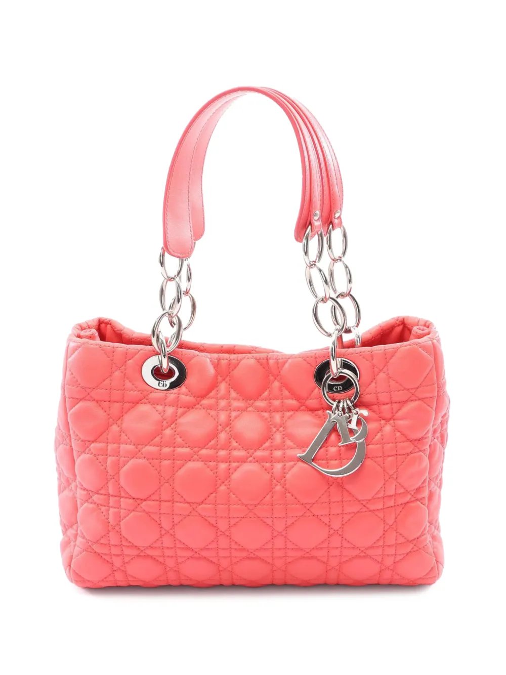 2010s Cannage chain tote bag