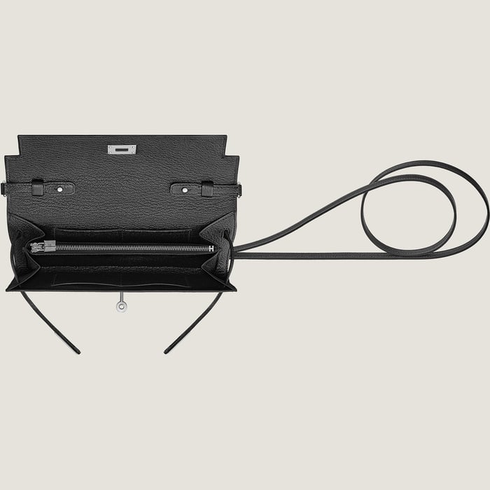 Noir Kelly Classique to Go Wallet