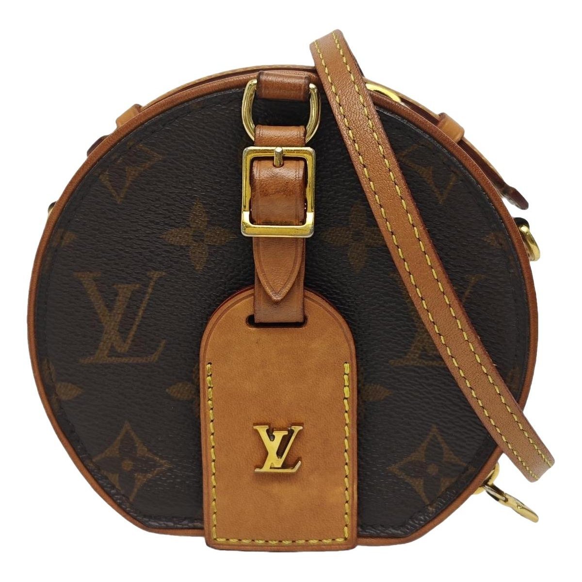 Micro boite chapeau leather handbag