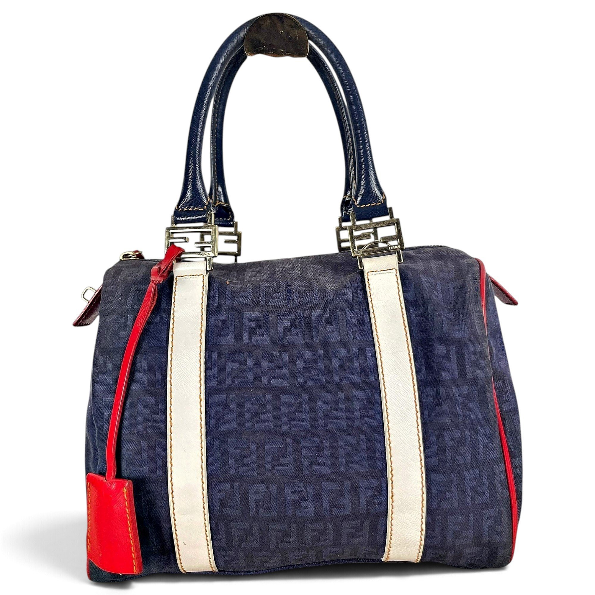 Forever Bauletto leather bowling bag