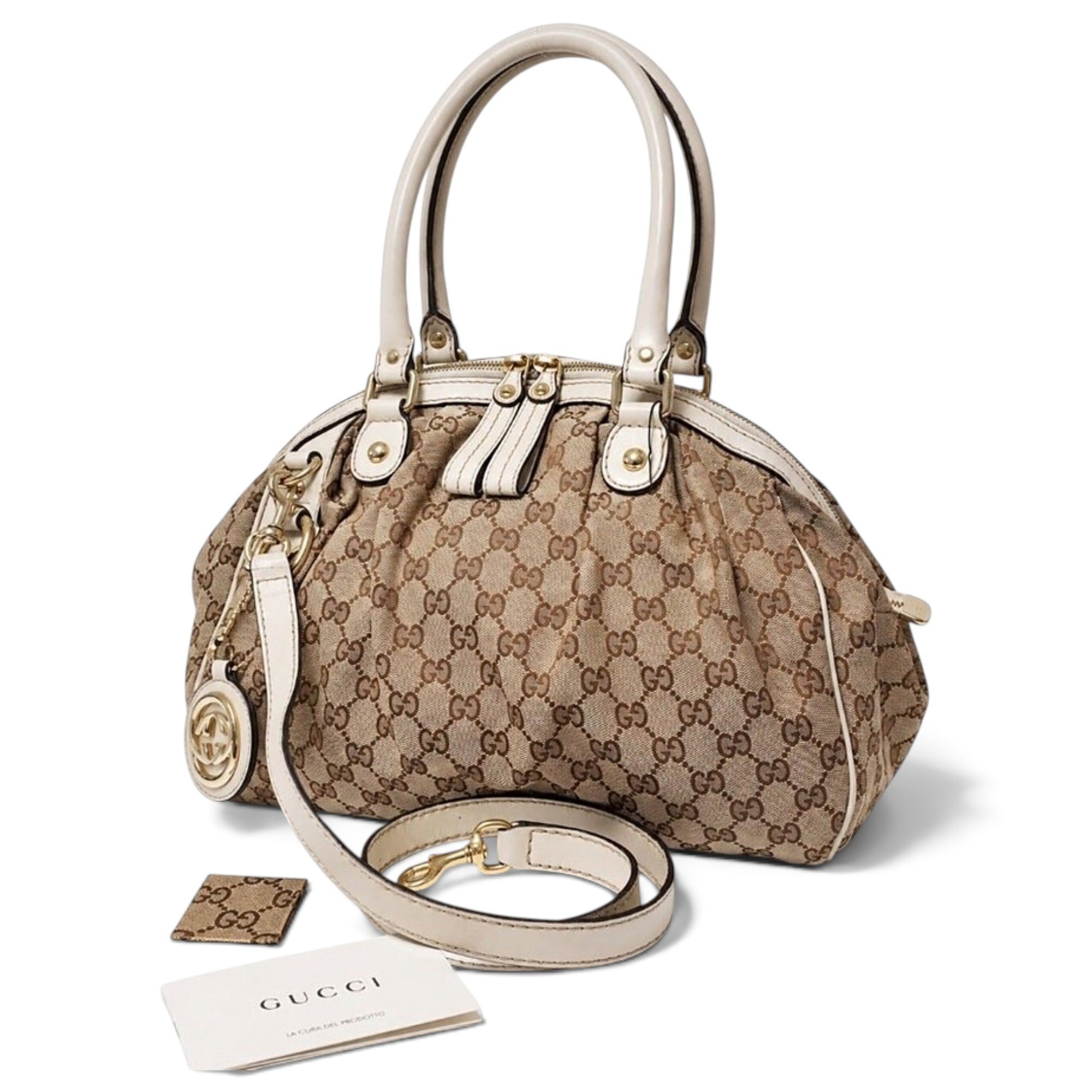 Leather satchel
