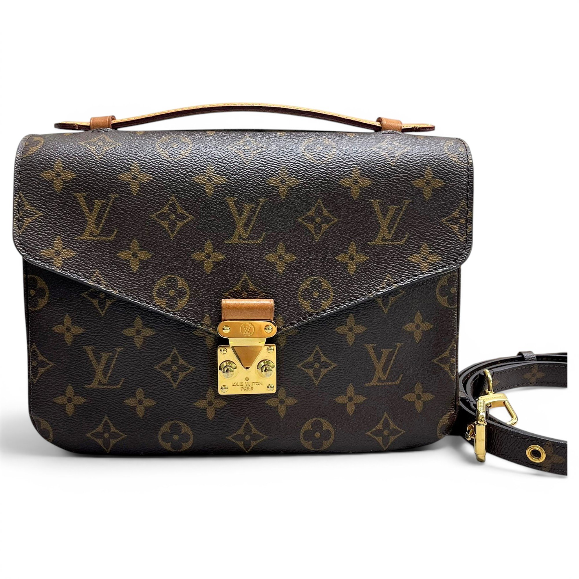 Metis leather handbag