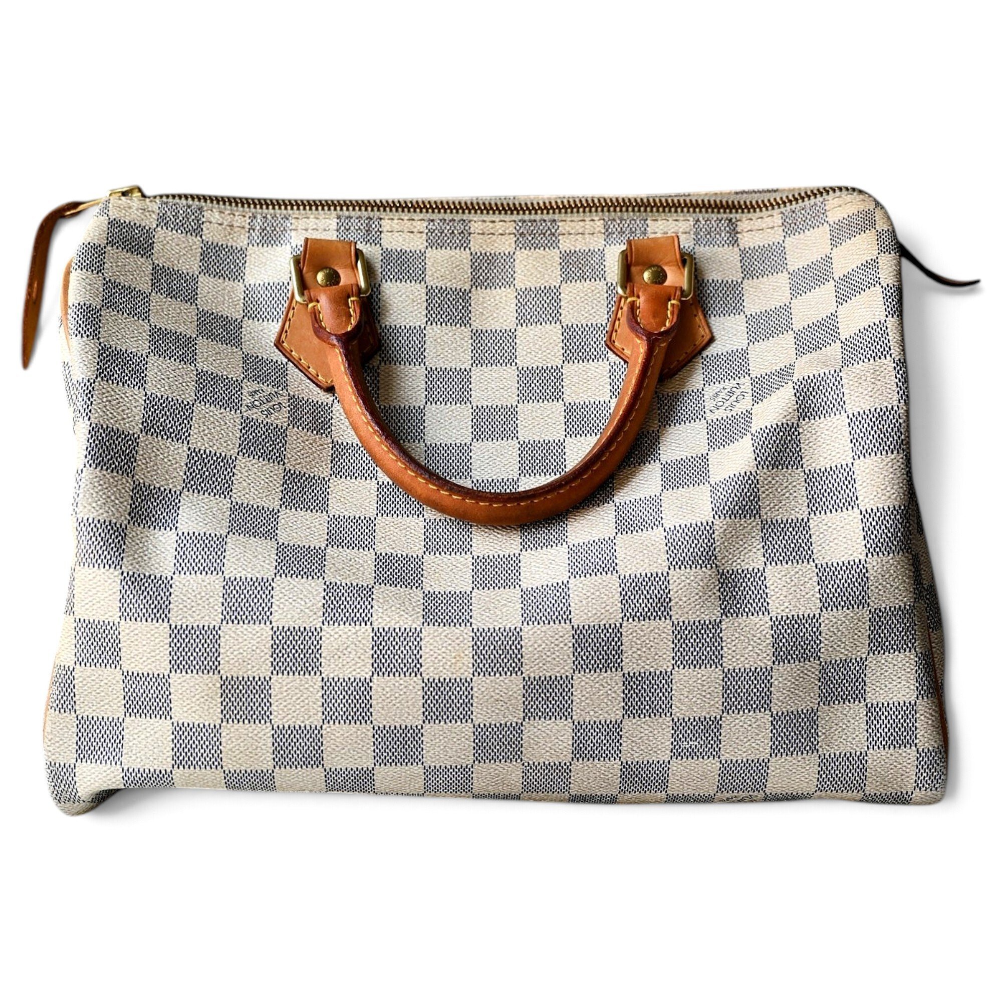 Louis Vuitton Speedy leather handbag
